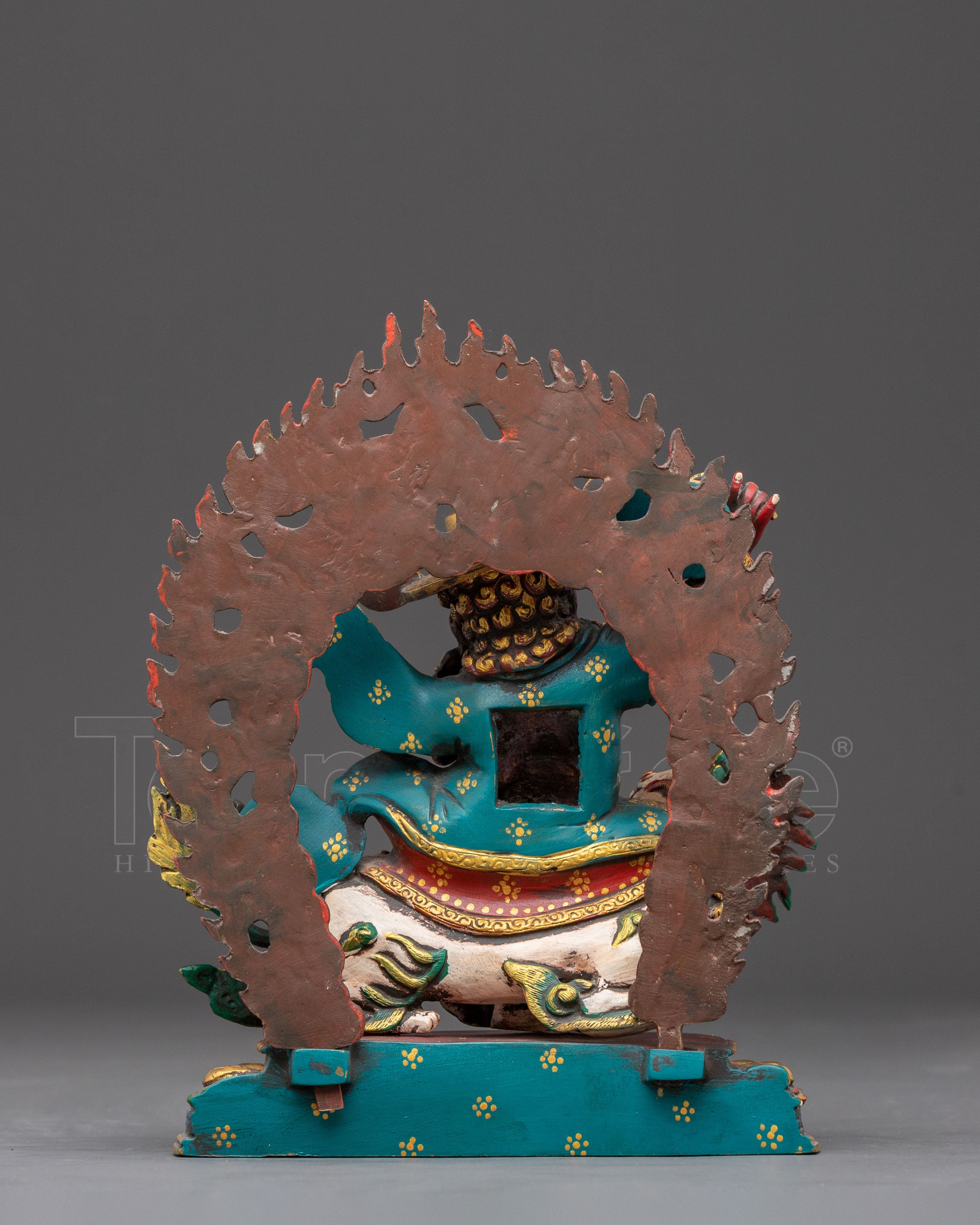 Dojre Legpa Handcrafted Statue | Tibetan Wrathful Deity of Protection