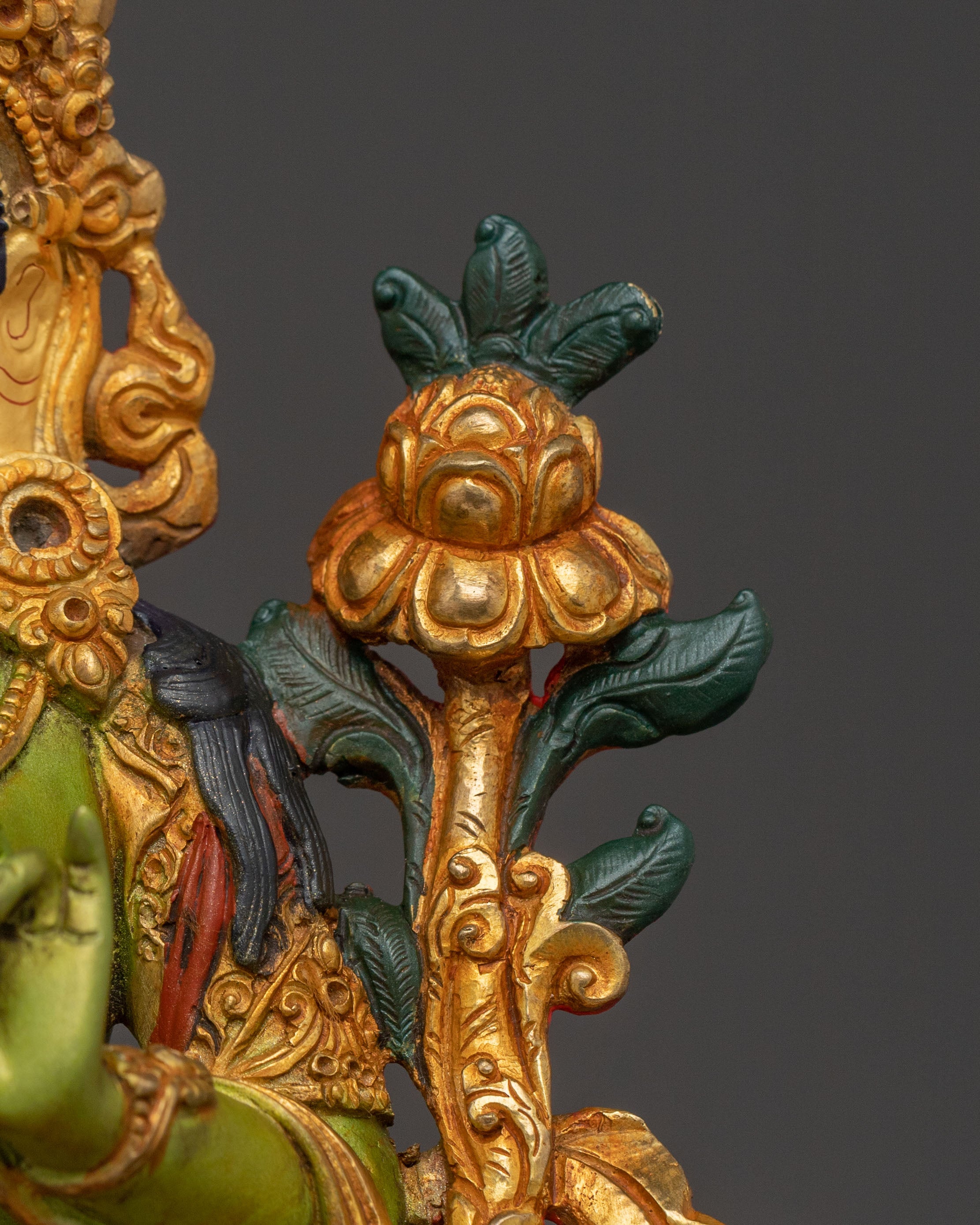 Handcrafted 21 Tara Statue Set | Altar Home Decor