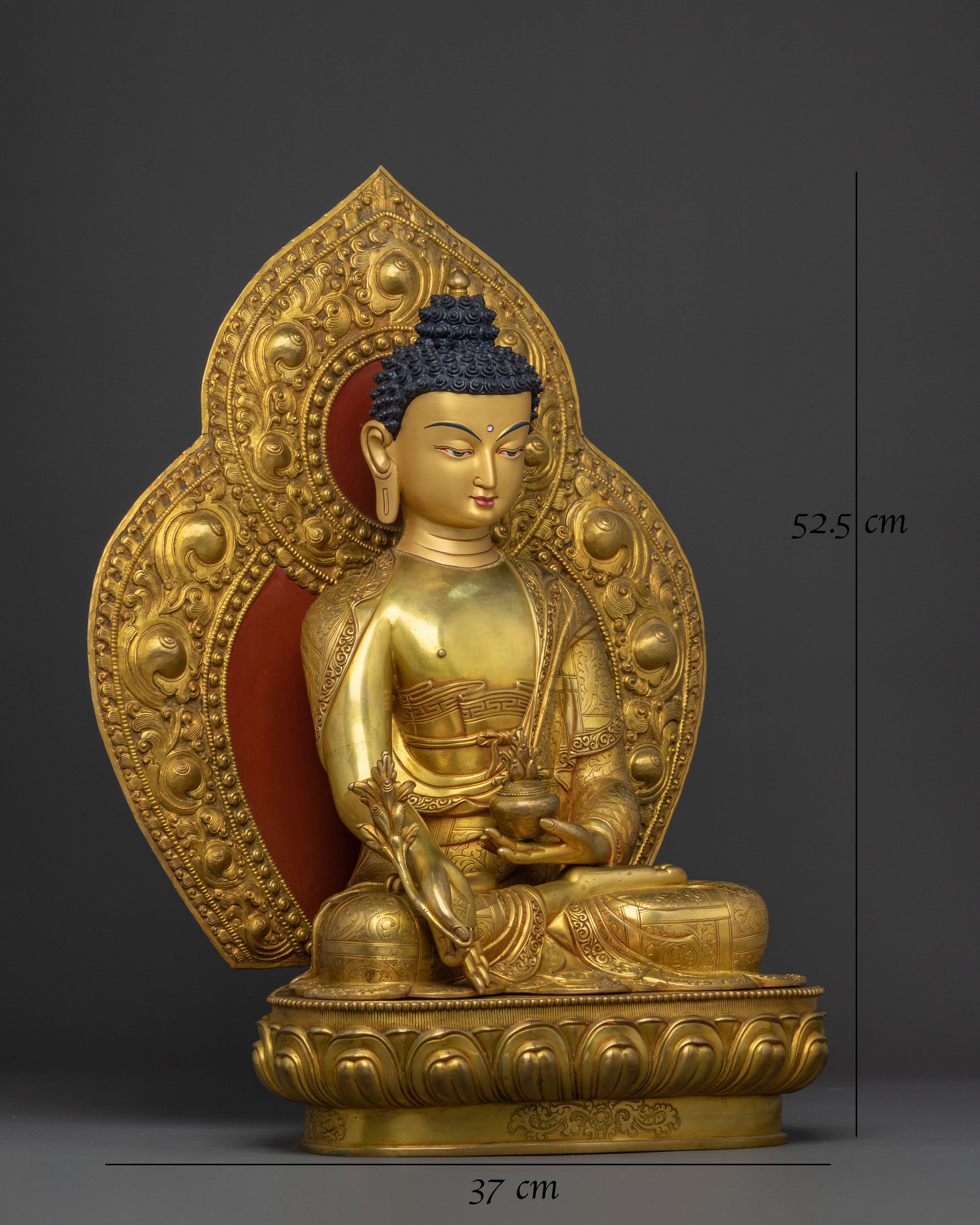 Medicine Buddha Figurine | Sacred Himalayan Craft