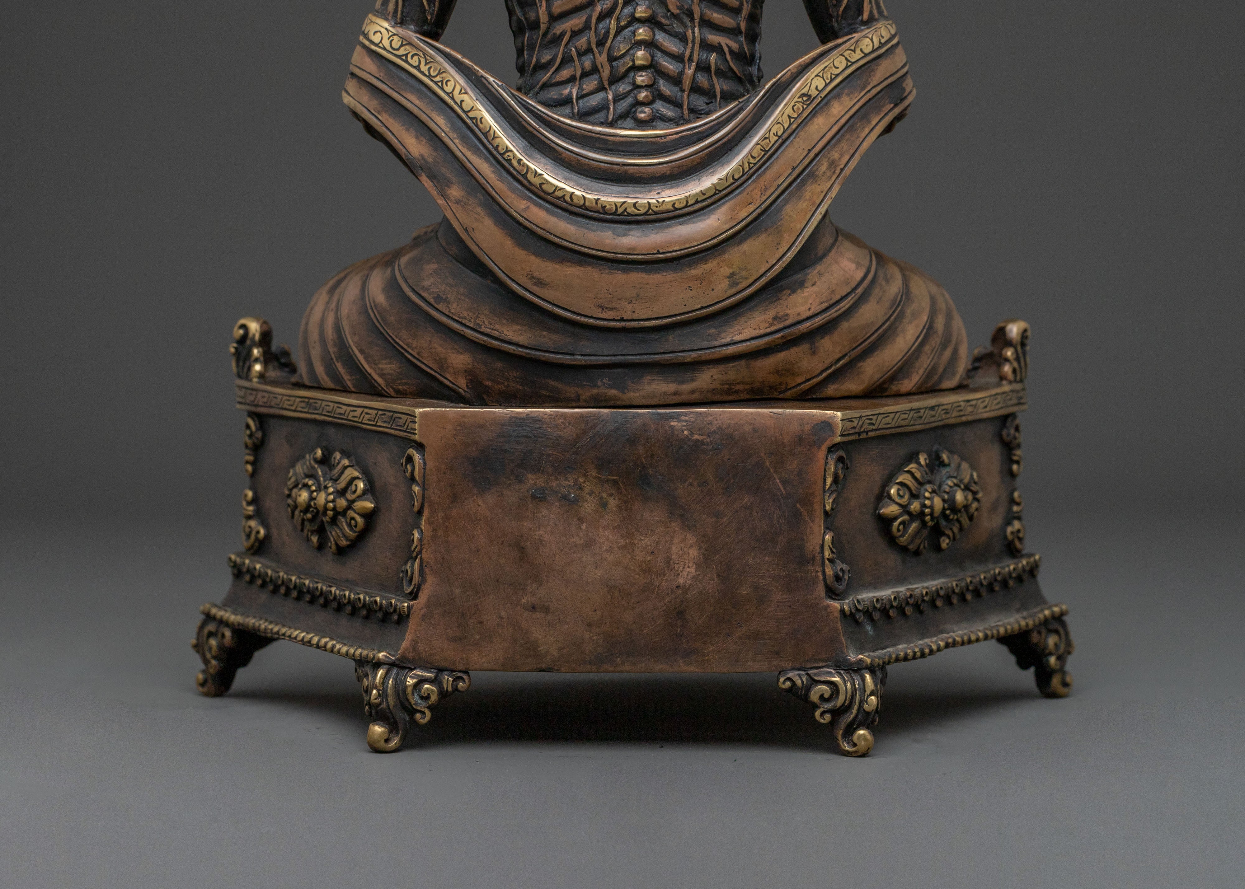 Fasting Buddha Spiritual Statue | Meditational Figure