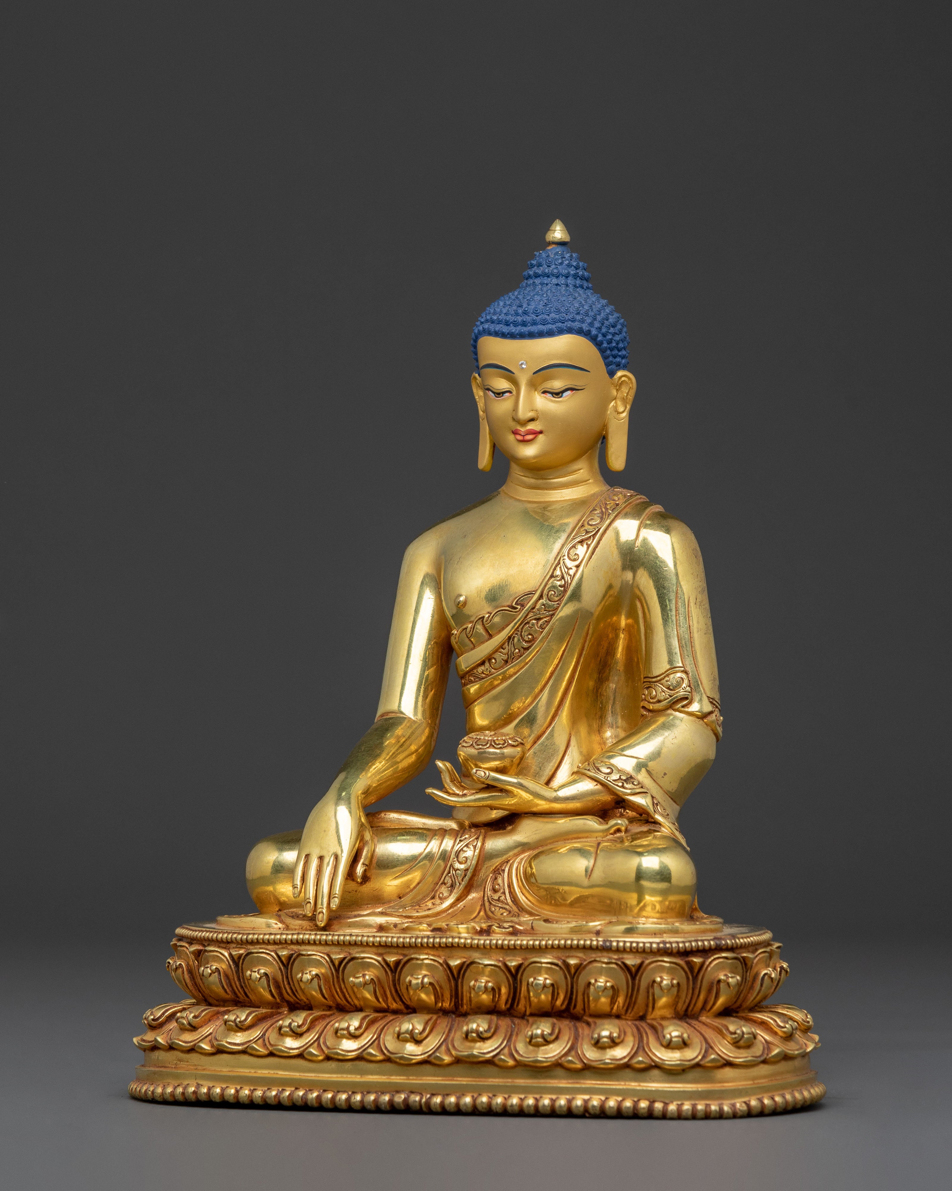 Sacred Shakyamuni Buddha Handcrafted Figurine
