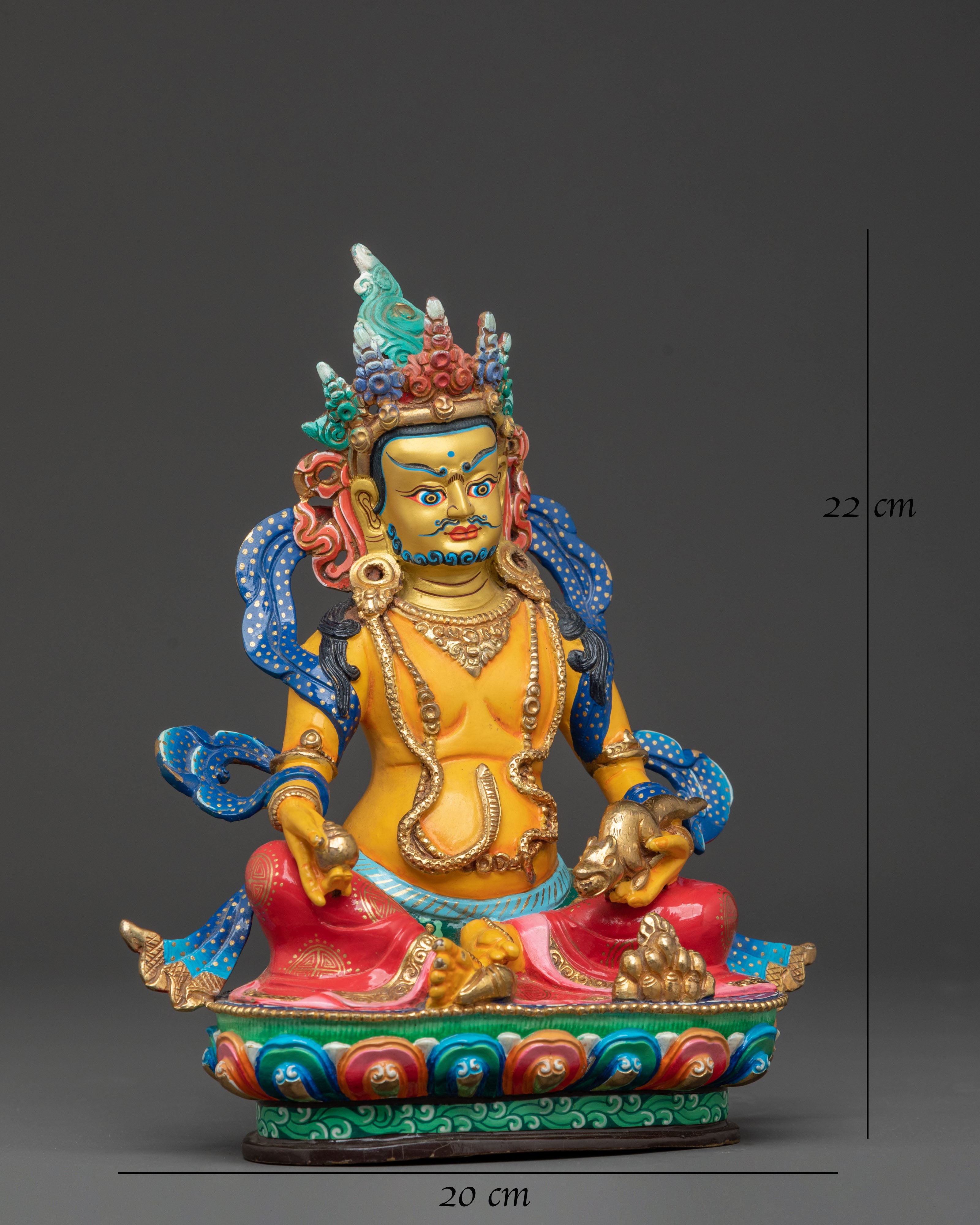 Dzambhala Statue: Guardian of Prosperity