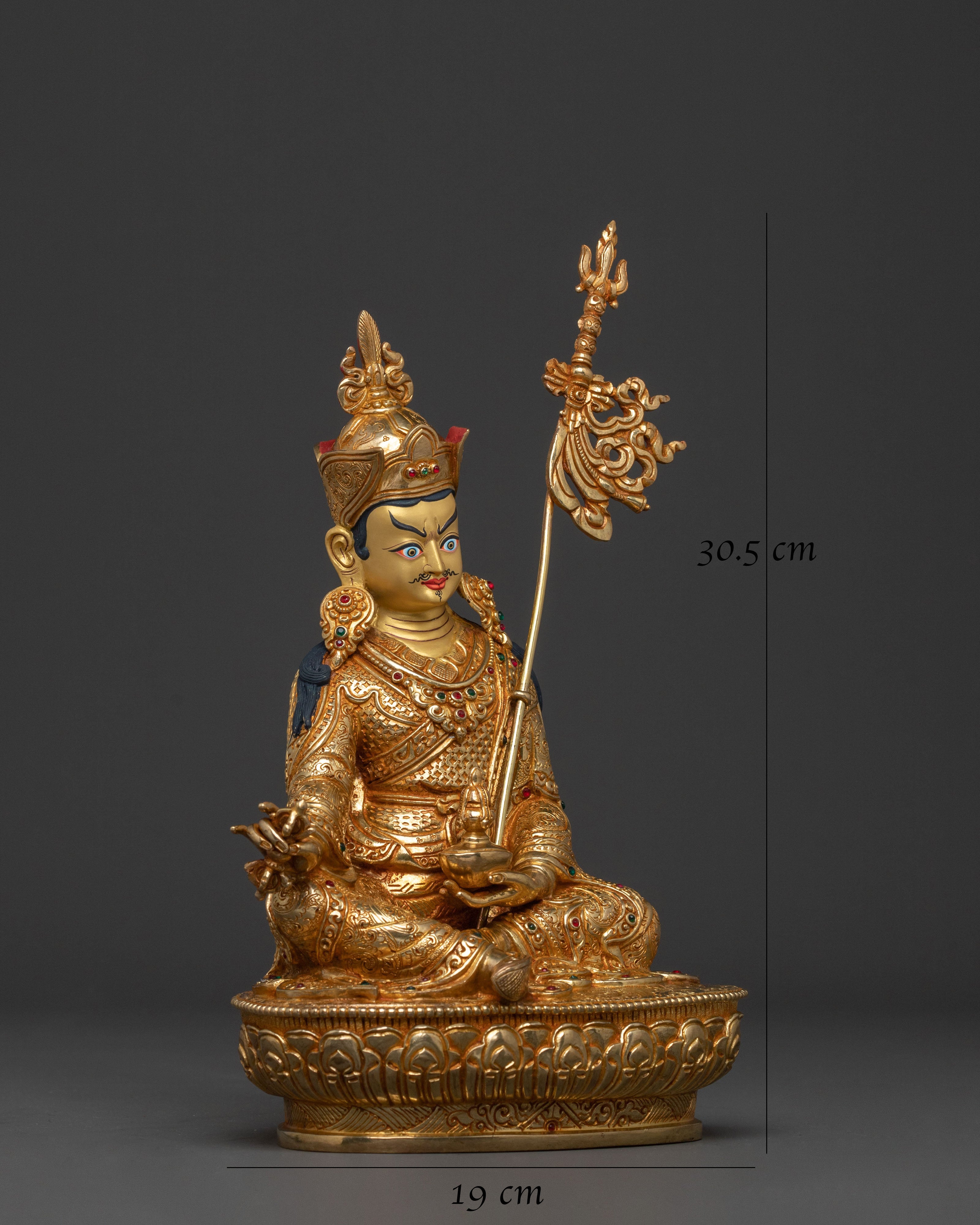 Guru Rinpoche Statue for Blessings | Altar Decor