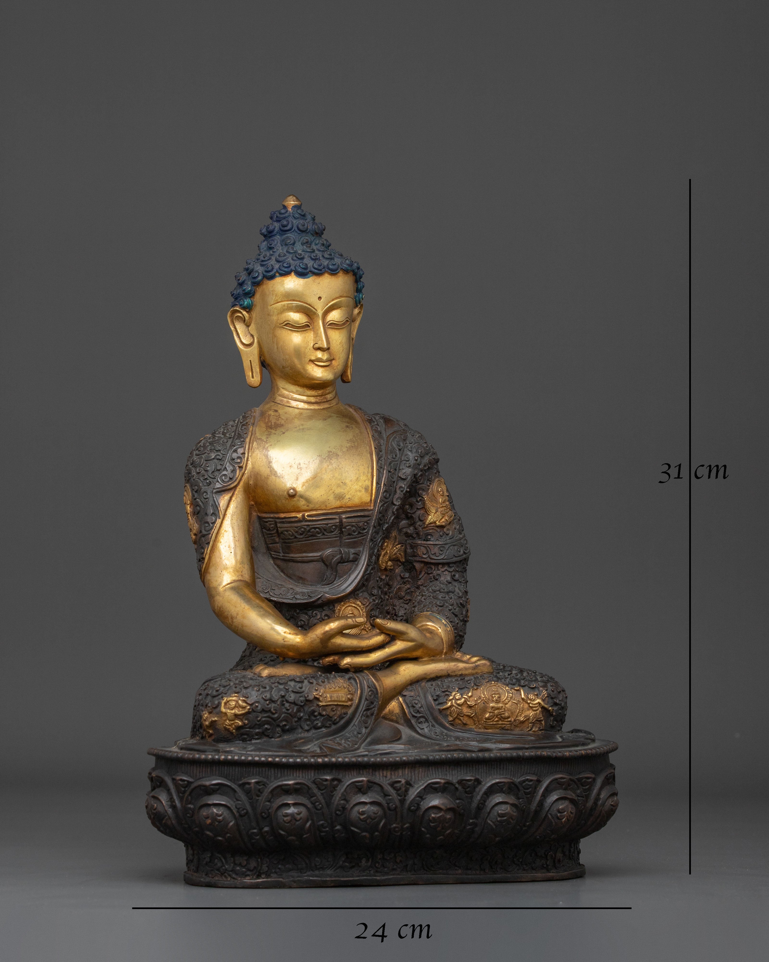 Amitabha Buddha Wisdom Statue | Pure Land Figurine