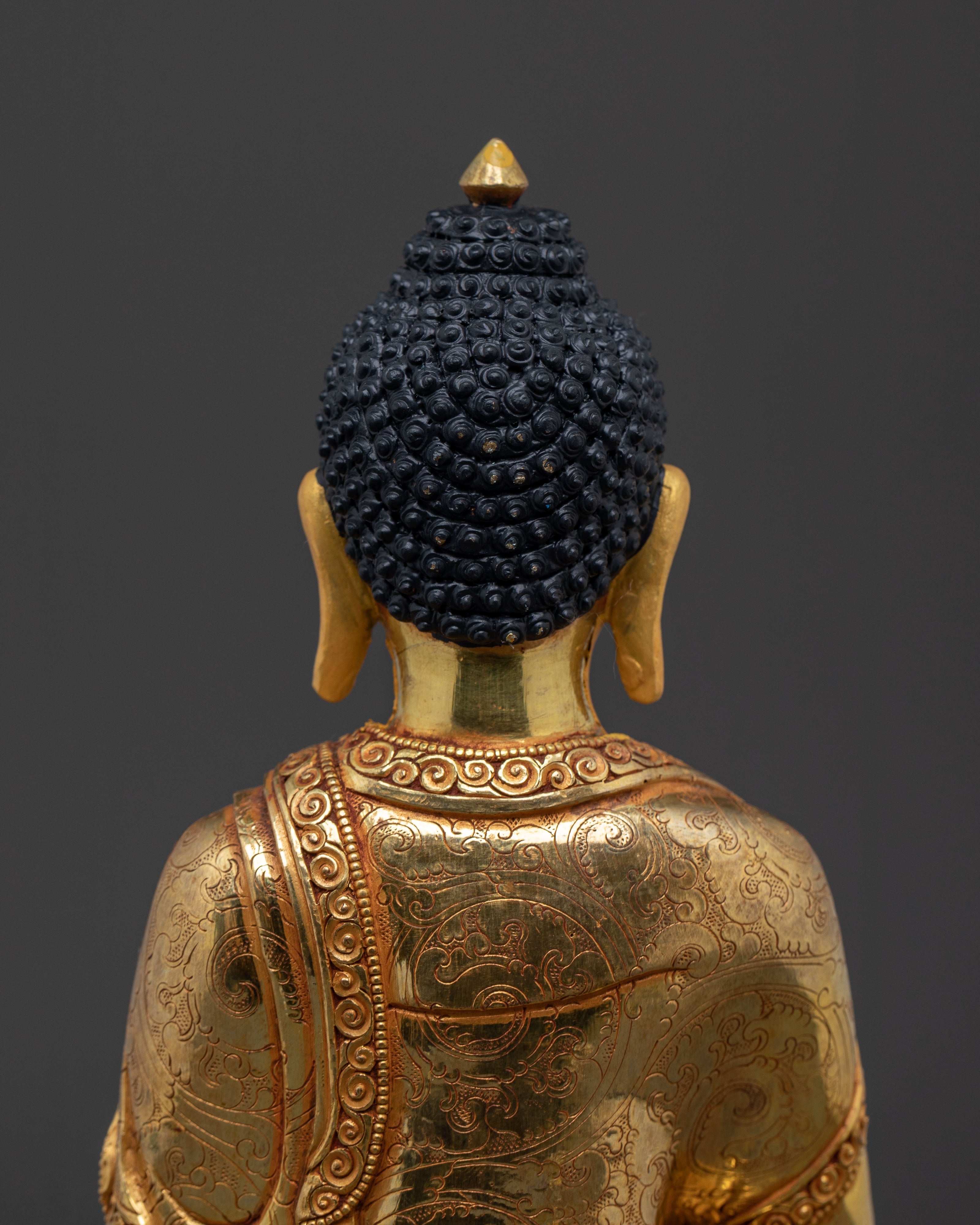 Handmade Amitabha Buddha Meditation Statue
