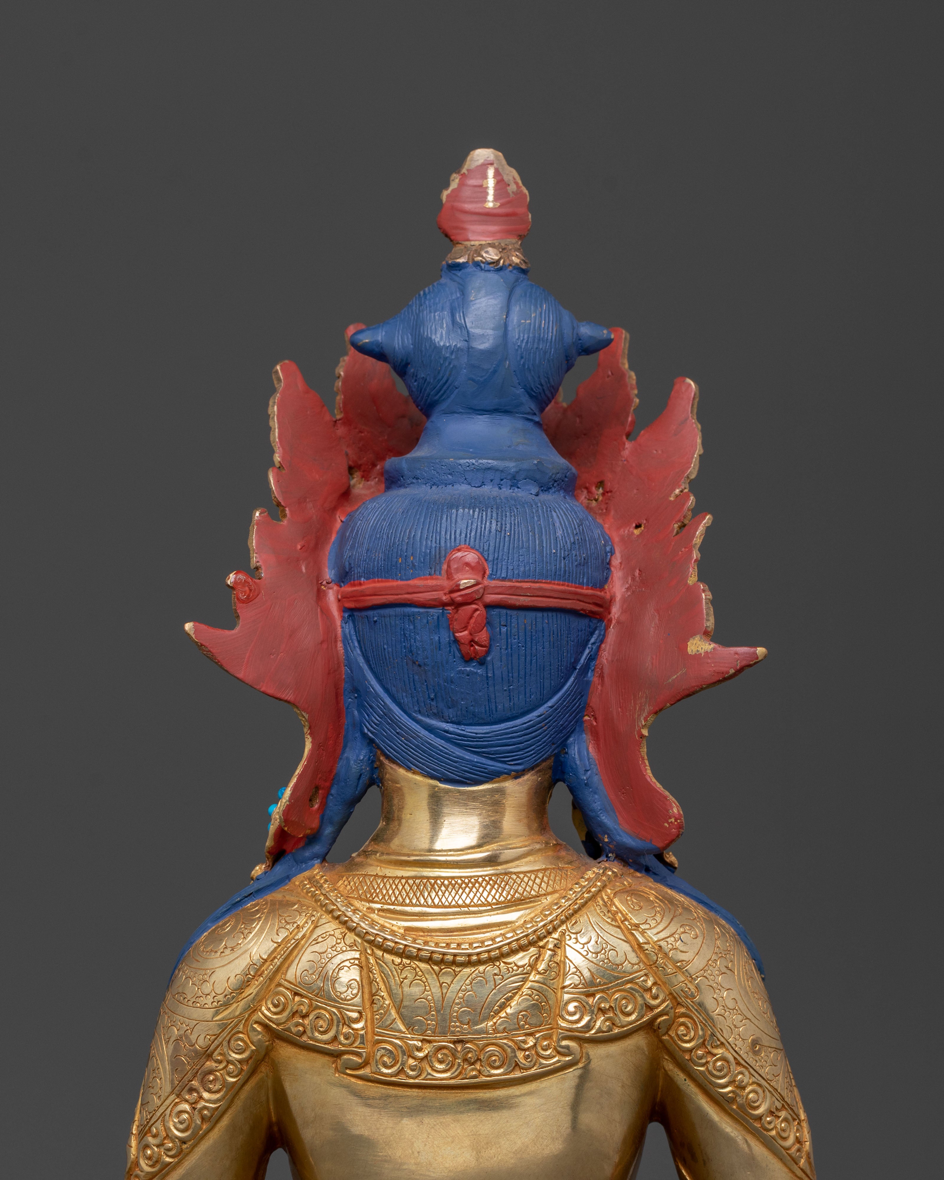 Amitayus Immortal Wisdom Statue | Spiritual Altar Decor
