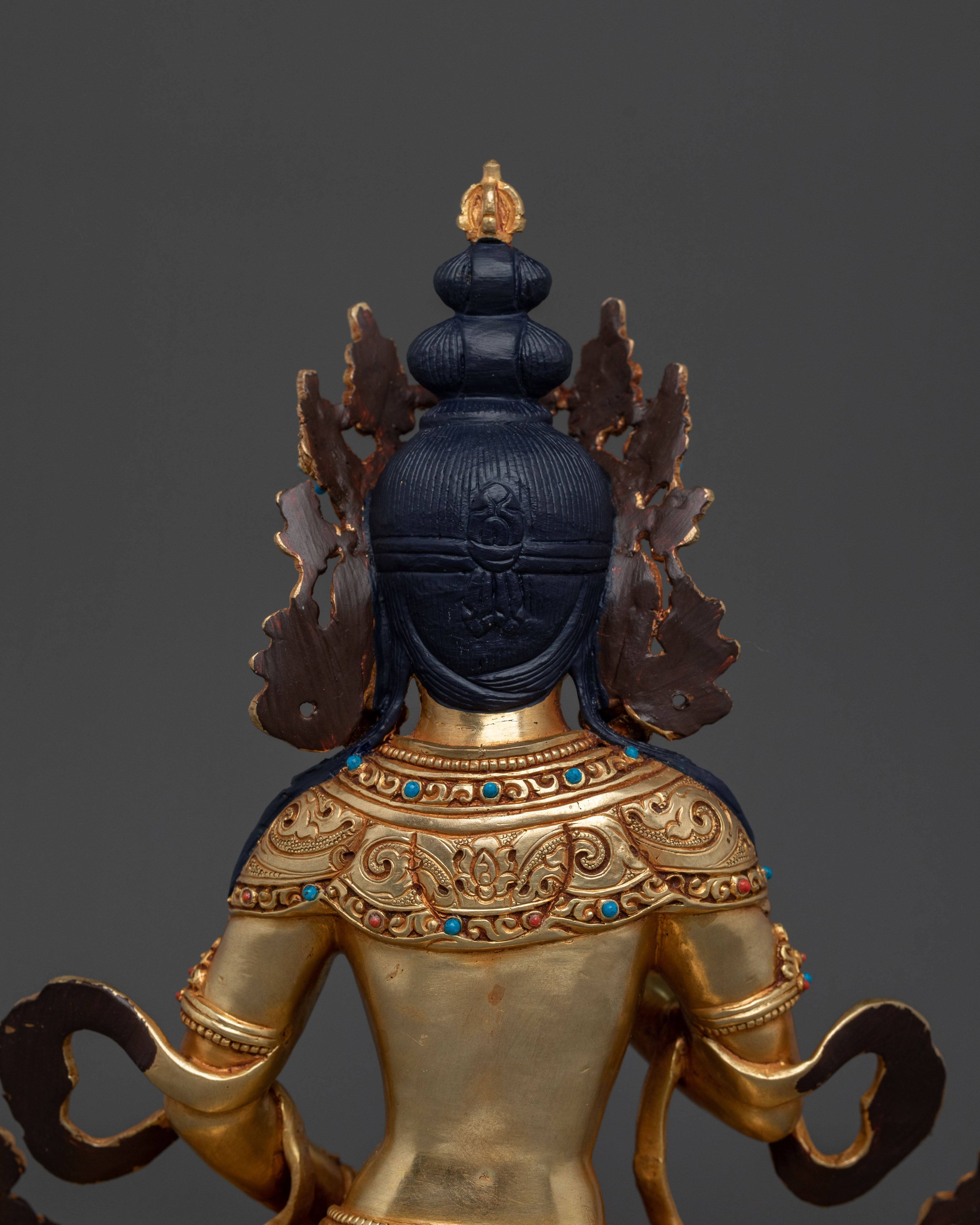 Tantric Deity Vajrasattva Statue | Purification Buddha Sculpture