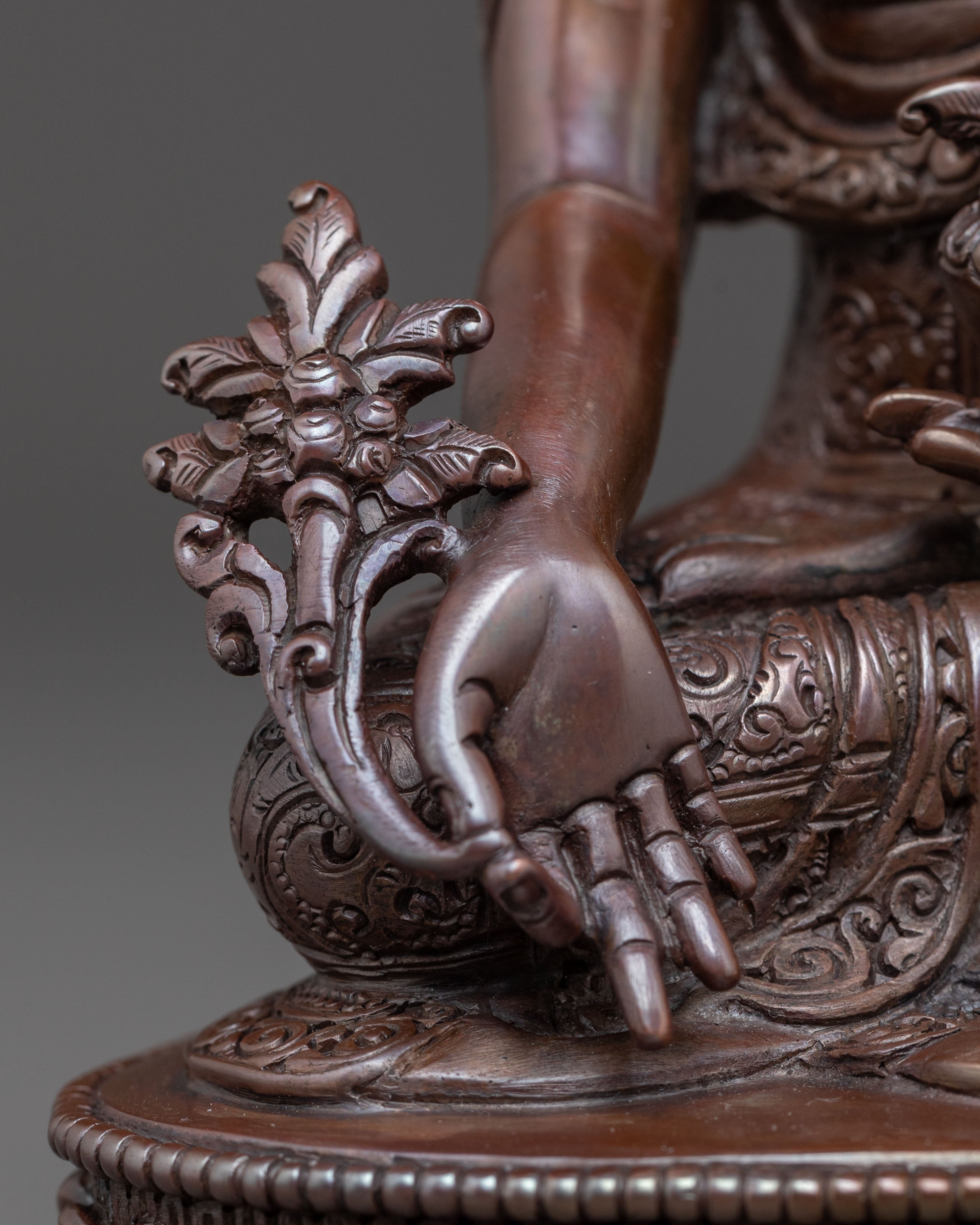 Handcrafted Medicine Buddha Statue of Healing