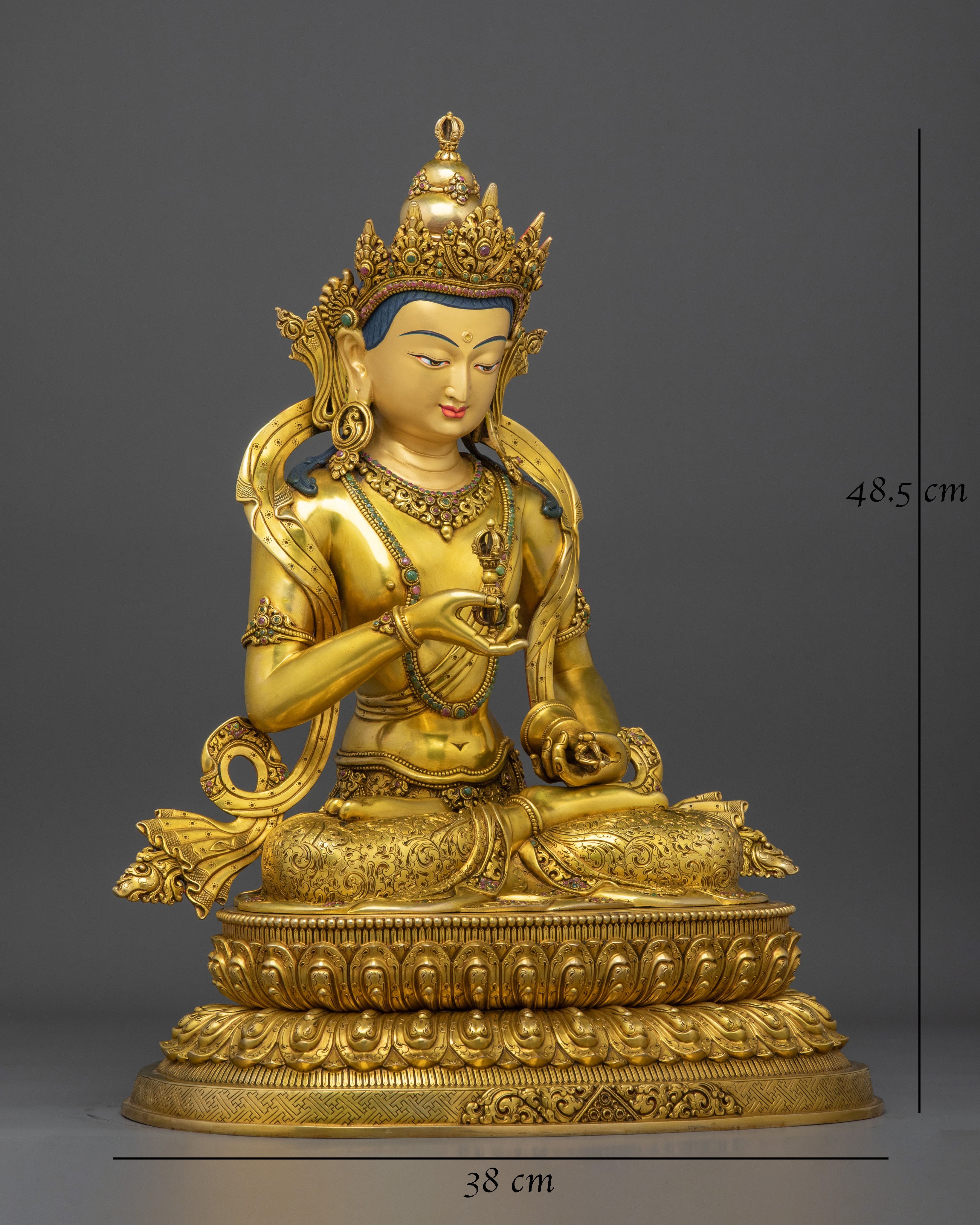 Vajrasattva Sacred Statue | Tibetan Buddhist Deity