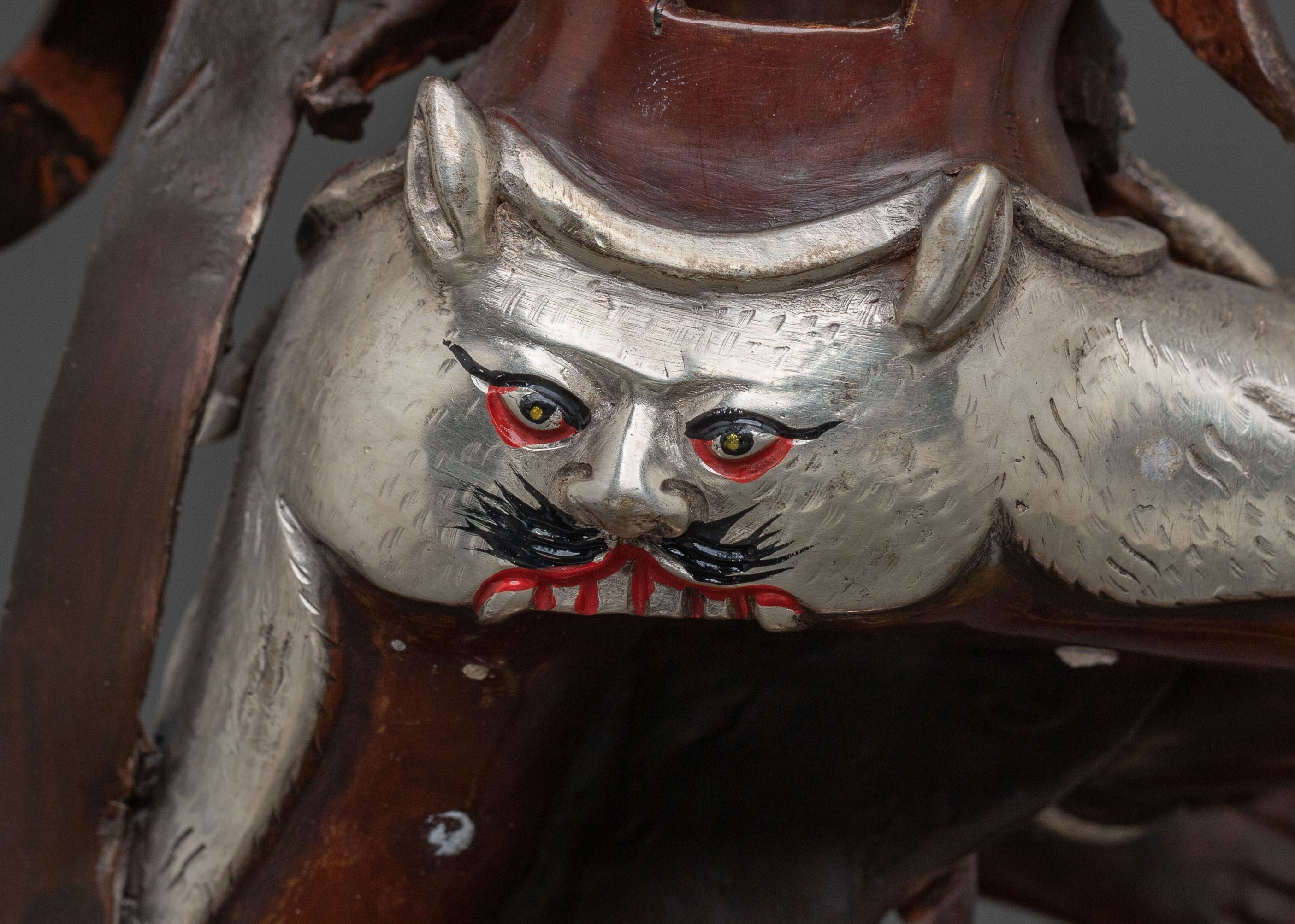 Khadgayogini Fierce Wisdom Statue, Silver-Plated