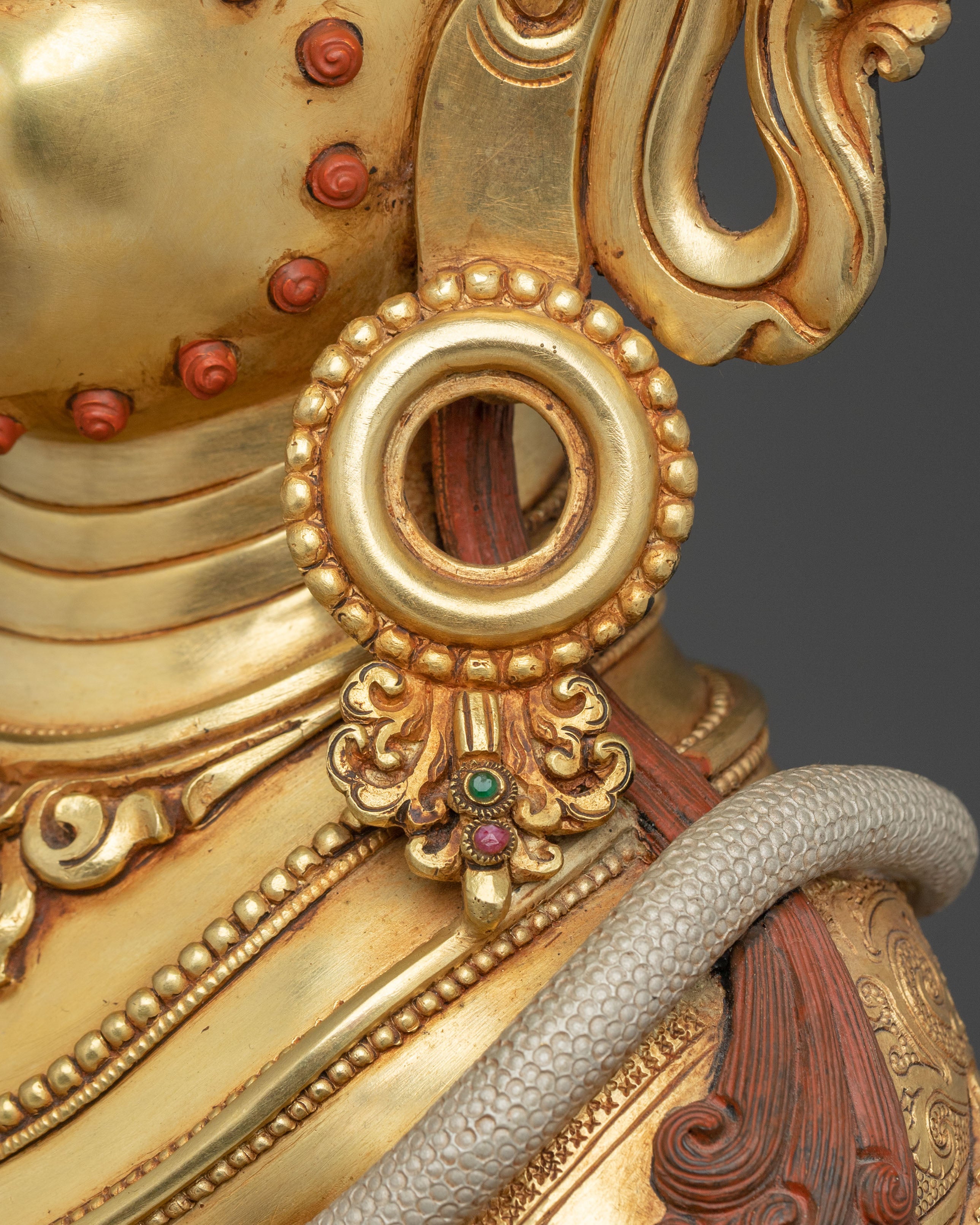 Traditional Himalayan Dzambhala Statue | Home Decor