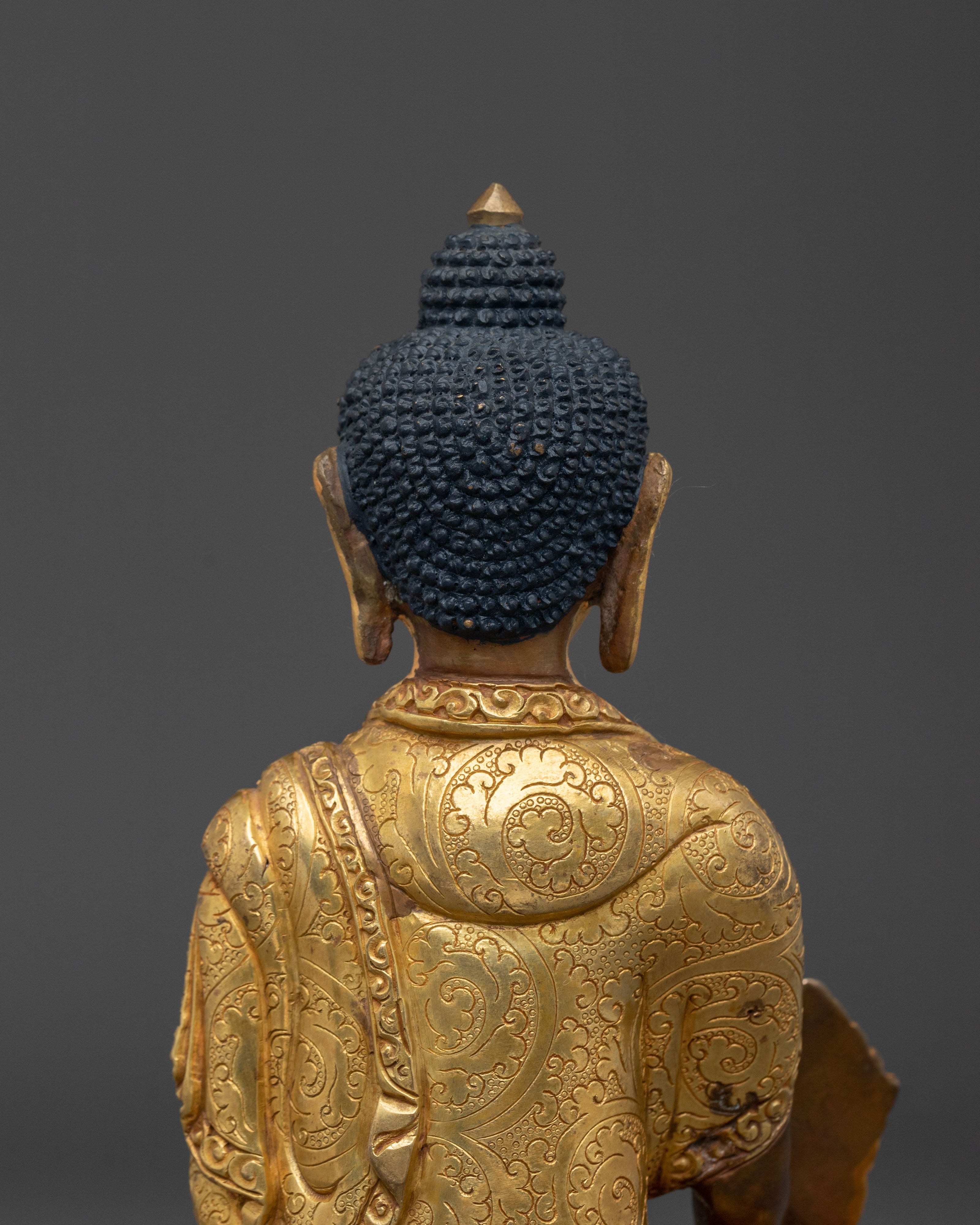 Medicine Buddha Statue | Meditation Altar Decor