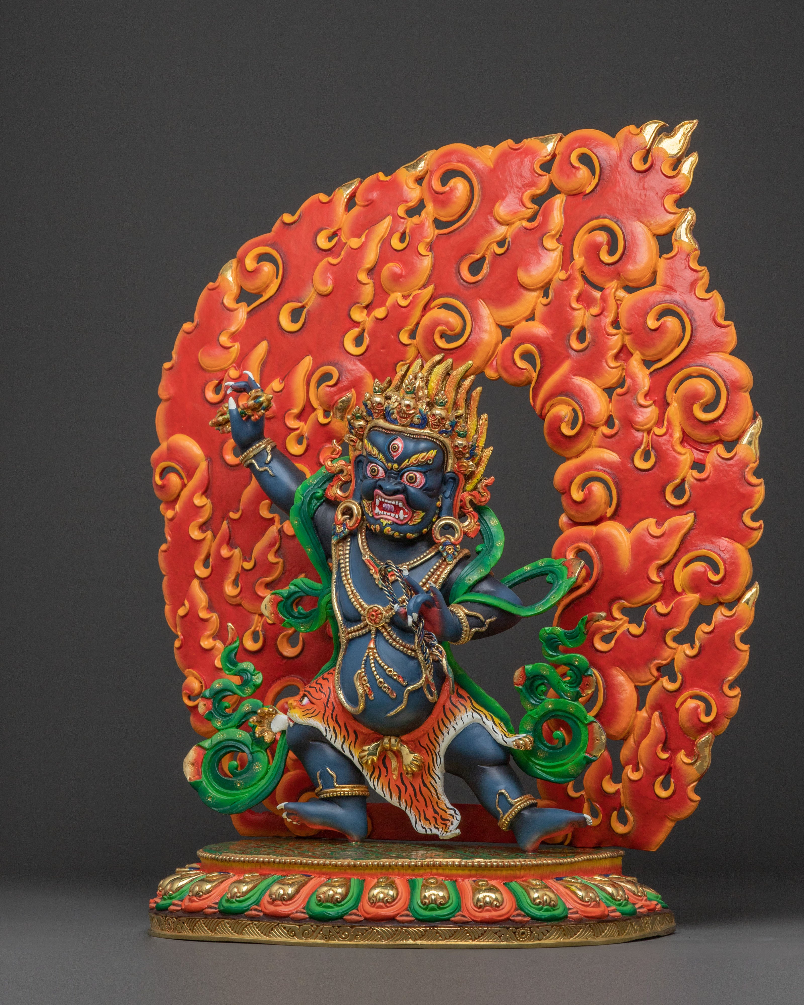 Vajrapani Tantric Deity Statue | Protector of Life and Wellness
