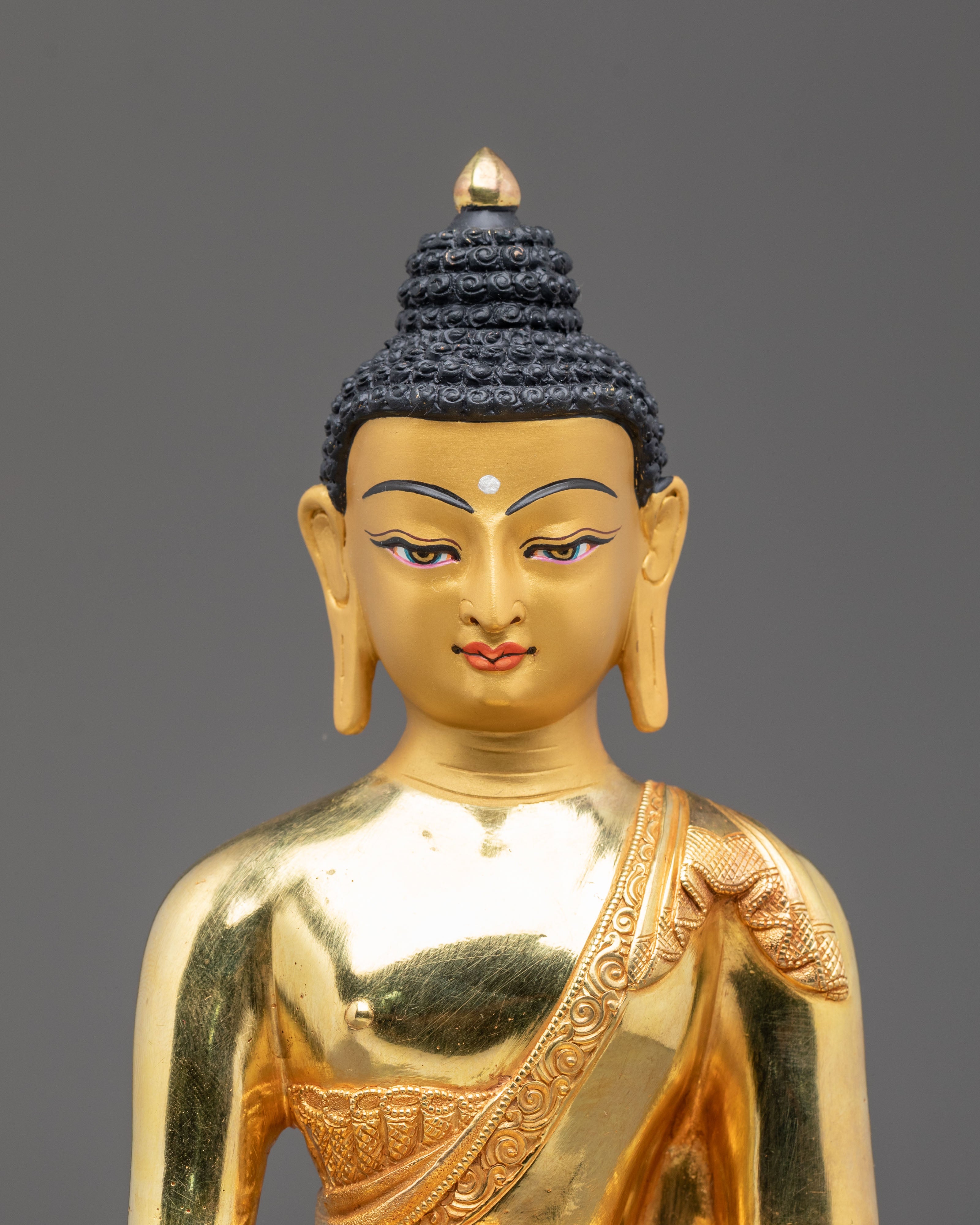 Siddhartha Gautama Buddha Sacred Sculpture | Symbol of the Path to Enlightenment