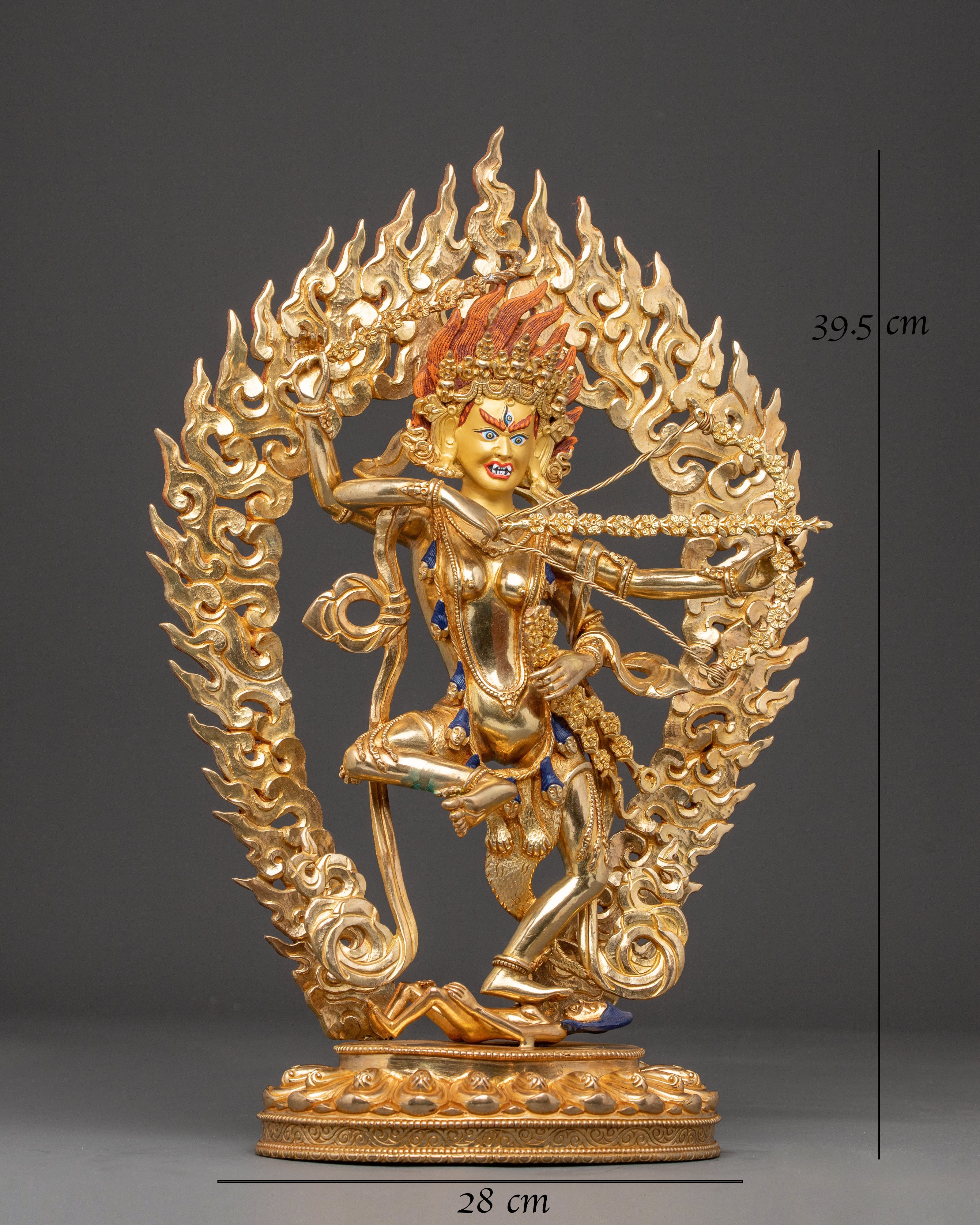 Kurukulla Handmade Statue: The Powerful Enchantress