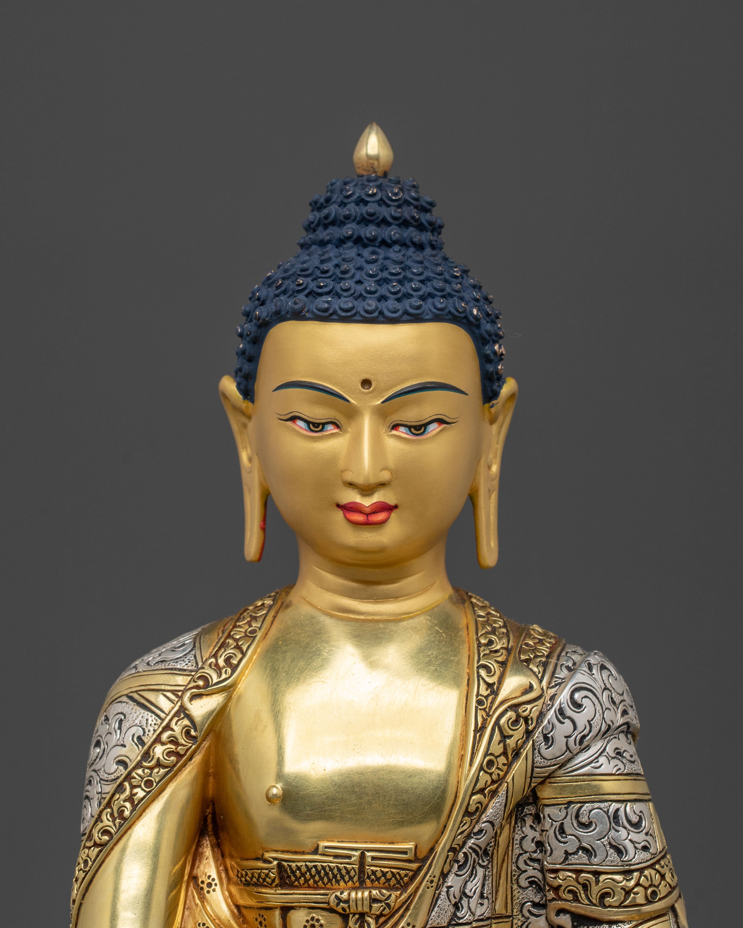 Nepalese Shakyamuni Buddha Meditation Statue