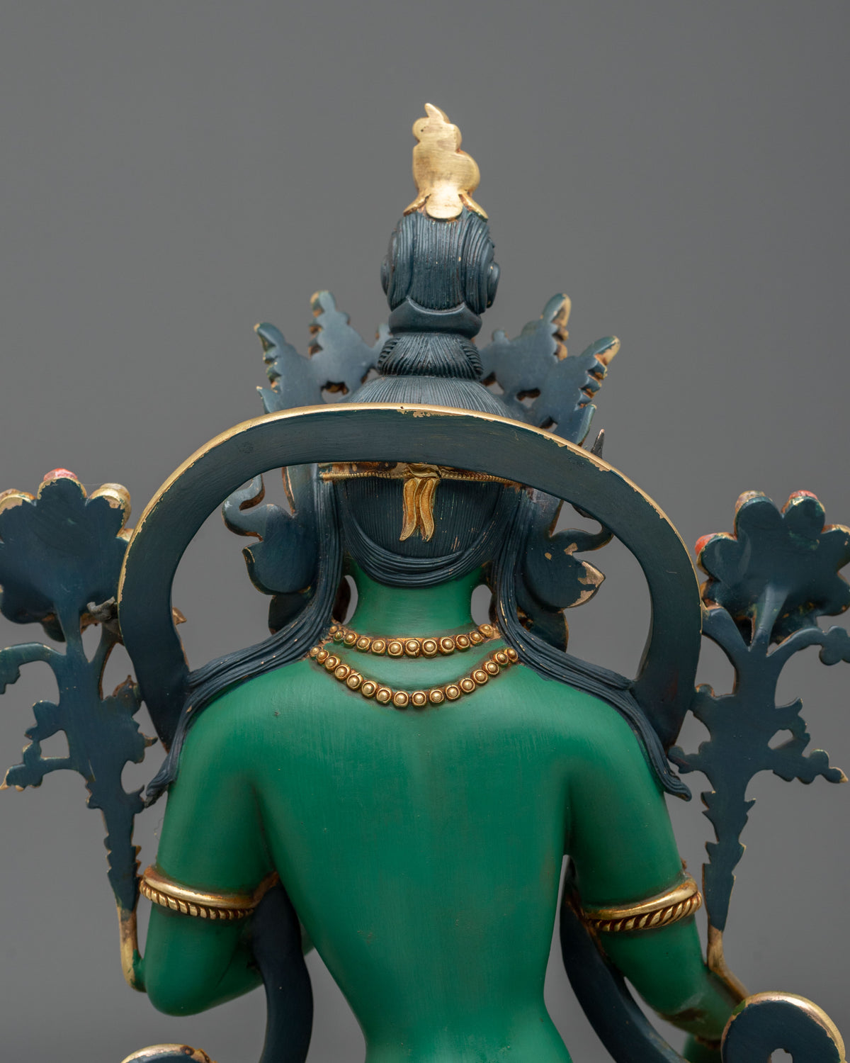 Shyamatara Copper Sculpture | Tibetan Guardian Figurine