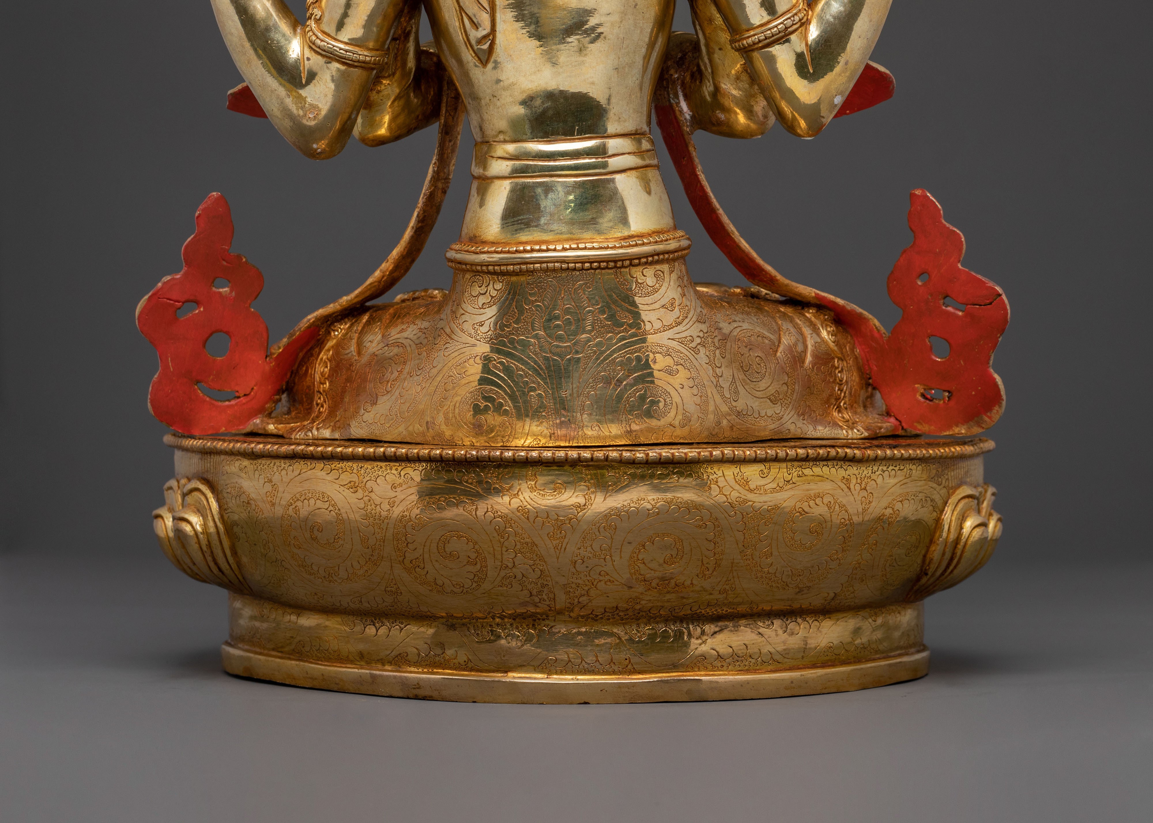 Bodhisattva Chenrezig Compassion Statue | Tibetan Buddhist Sacred Art