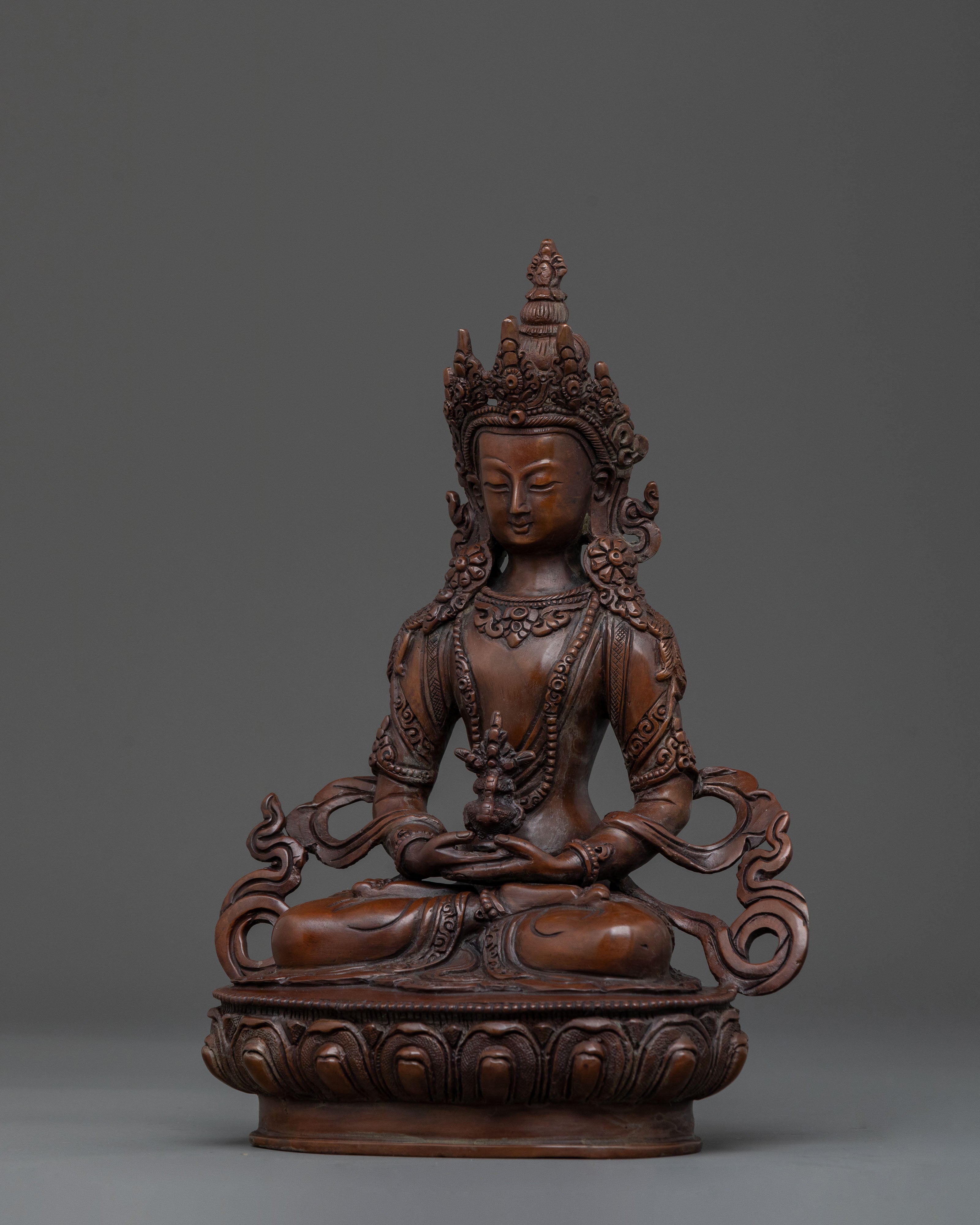 Amitayus Statue Long Life Buddha | Tibetan Longevity Deity