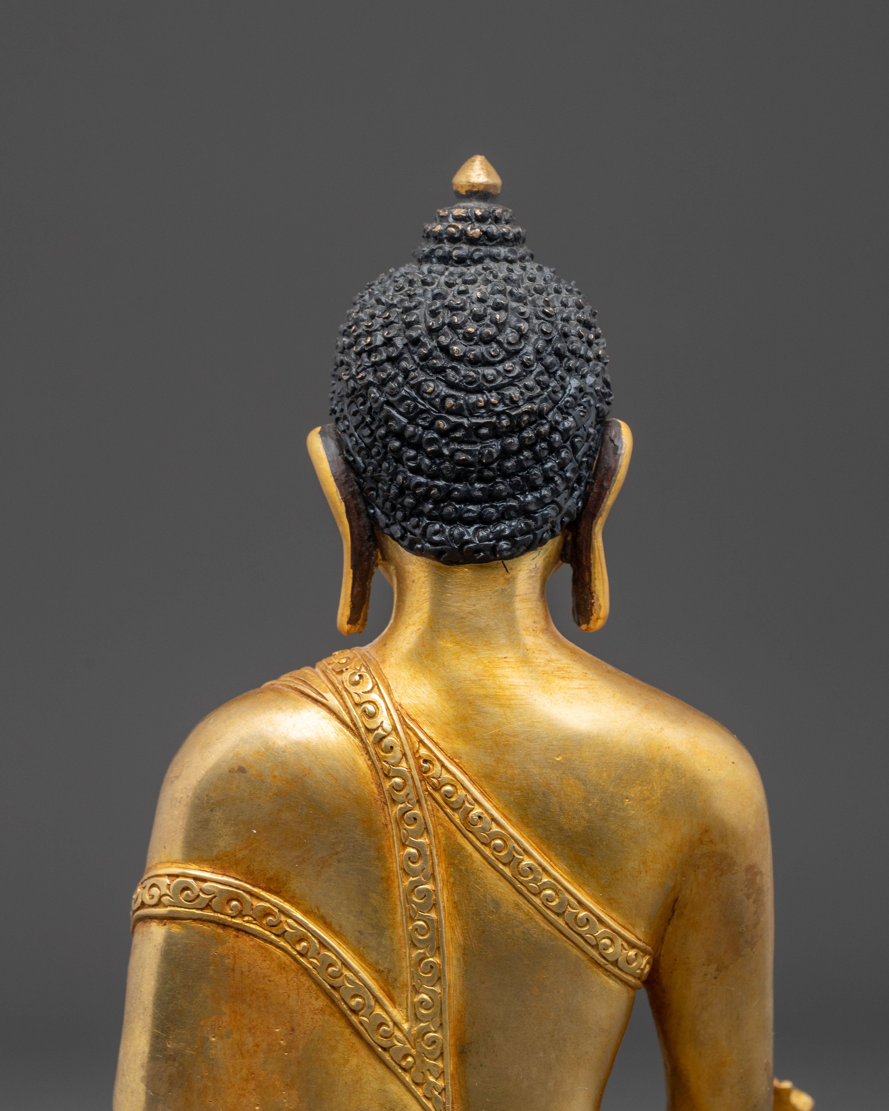Golden Medicine Buddha Statue: The Supreme Healer | Healing Buddha
