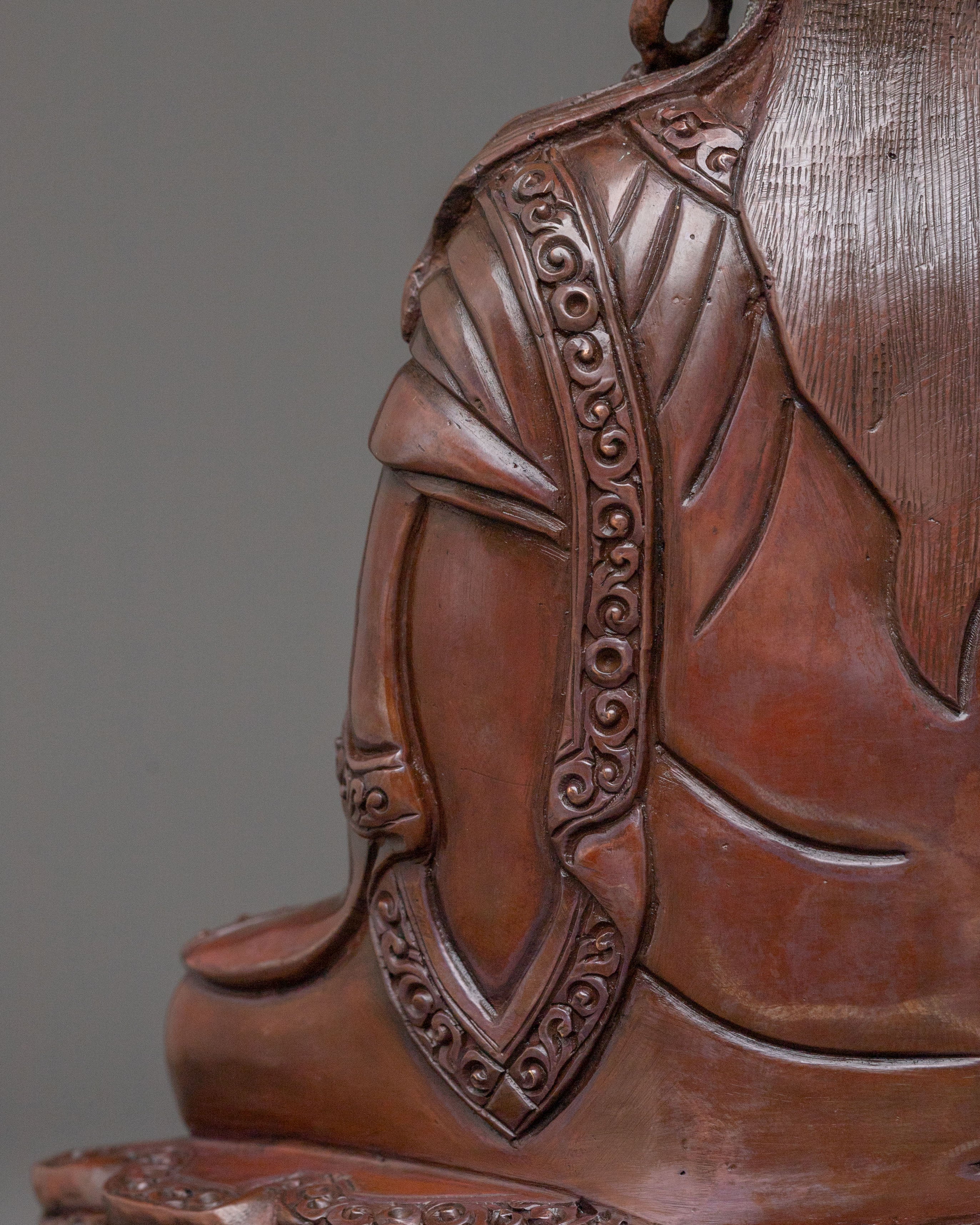 Tibetan Buddhist Master Milarepa Statue