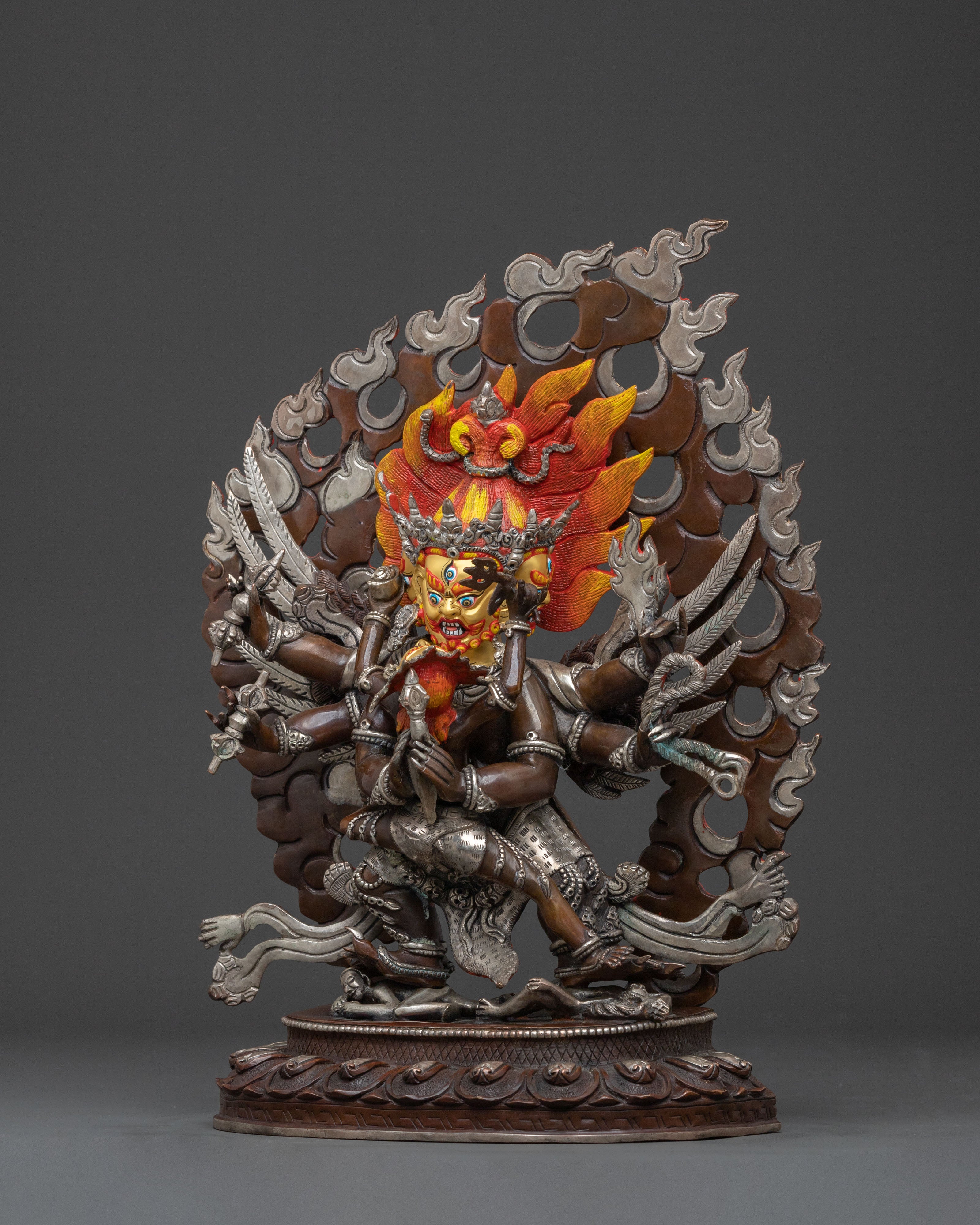 Vajrakilaya Meditational Statue | Sacred Altar Decor