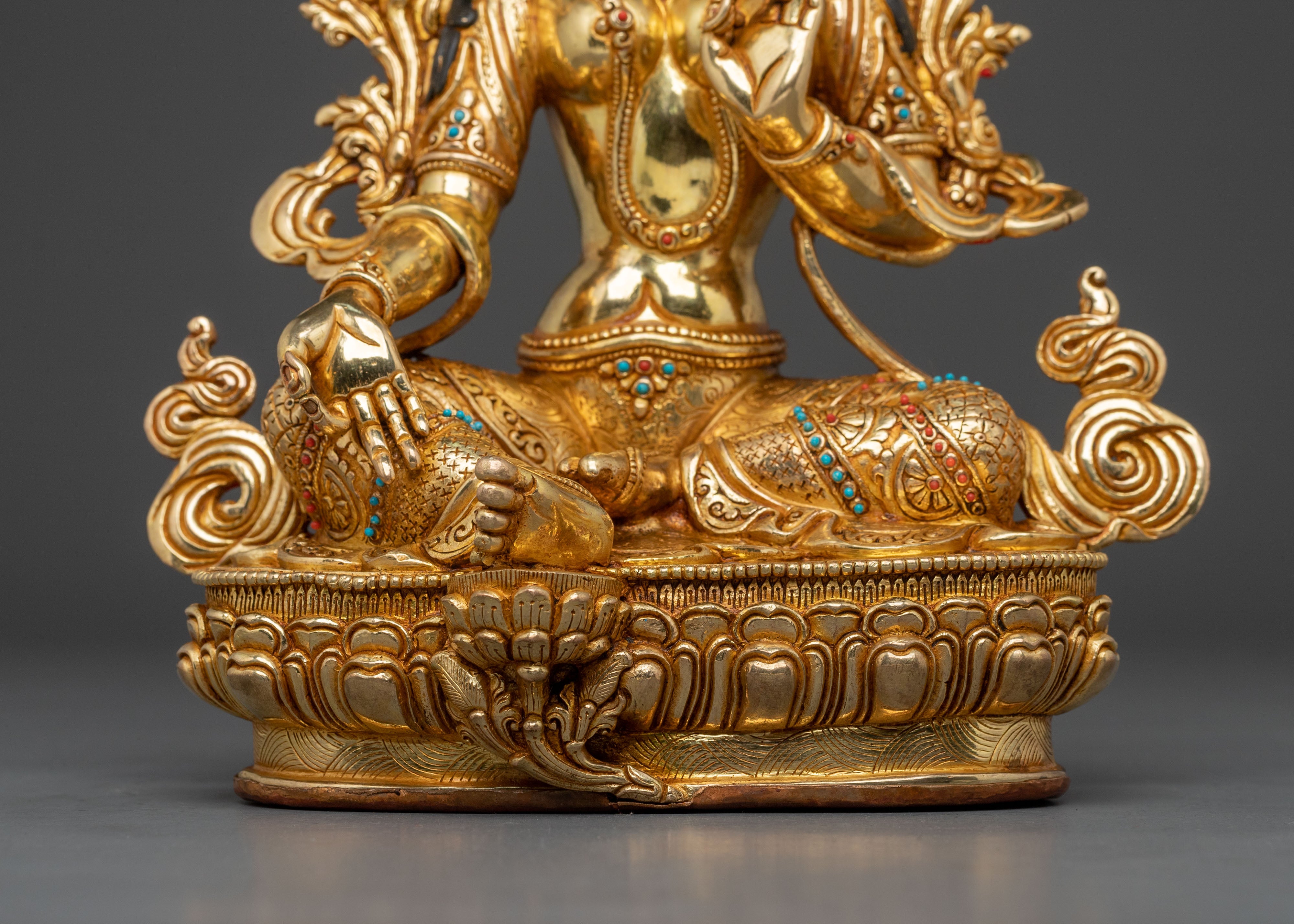 Handcrafted Shyama Tara Statue | Compassionate Goddess