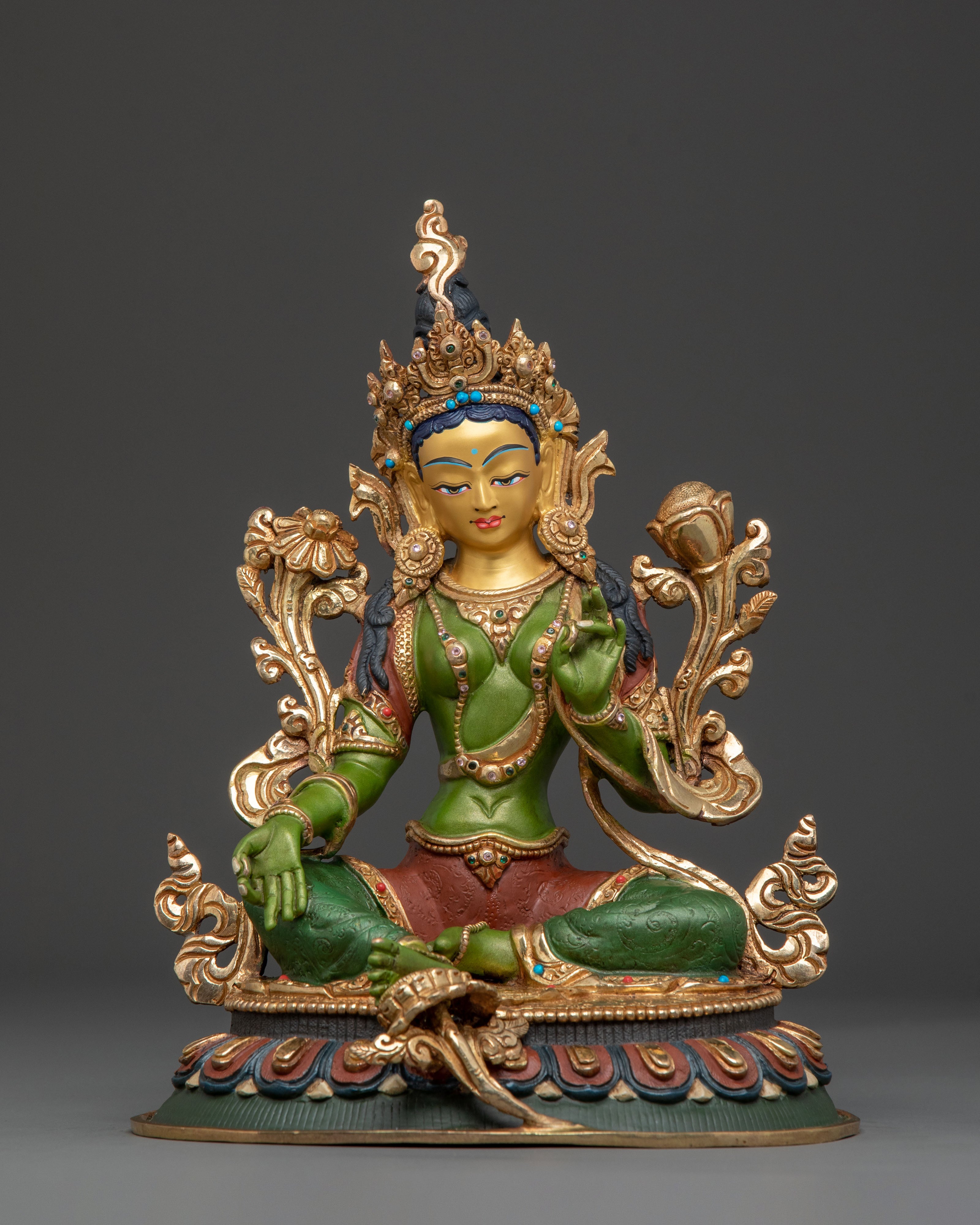 Green Tara Statue 