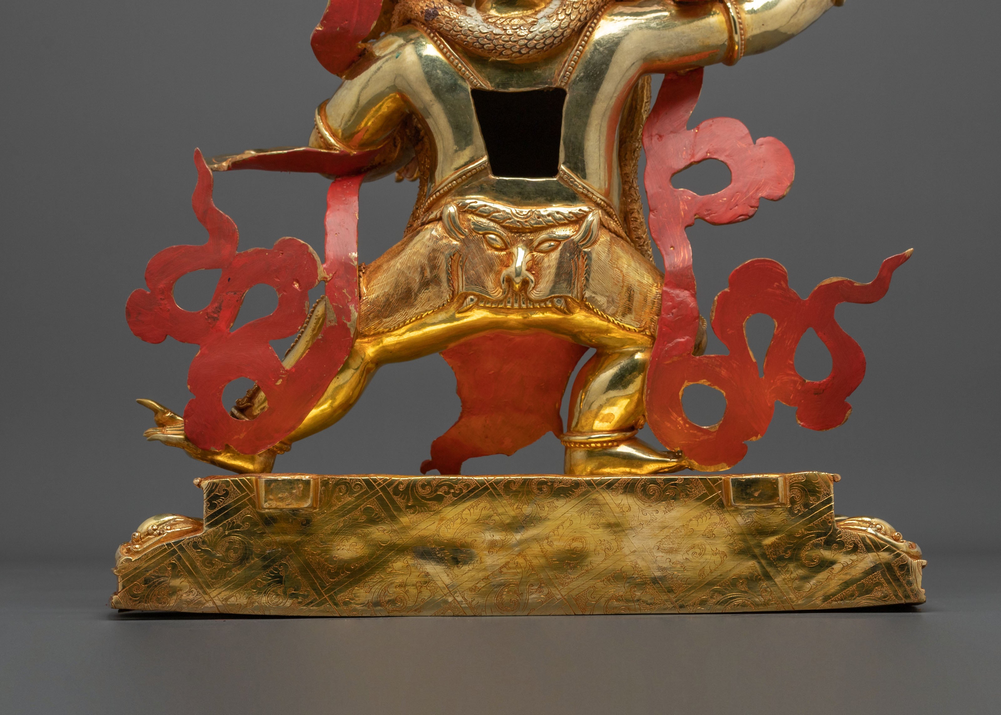 Vajrapani Fierce Buddhist Guardian Figure