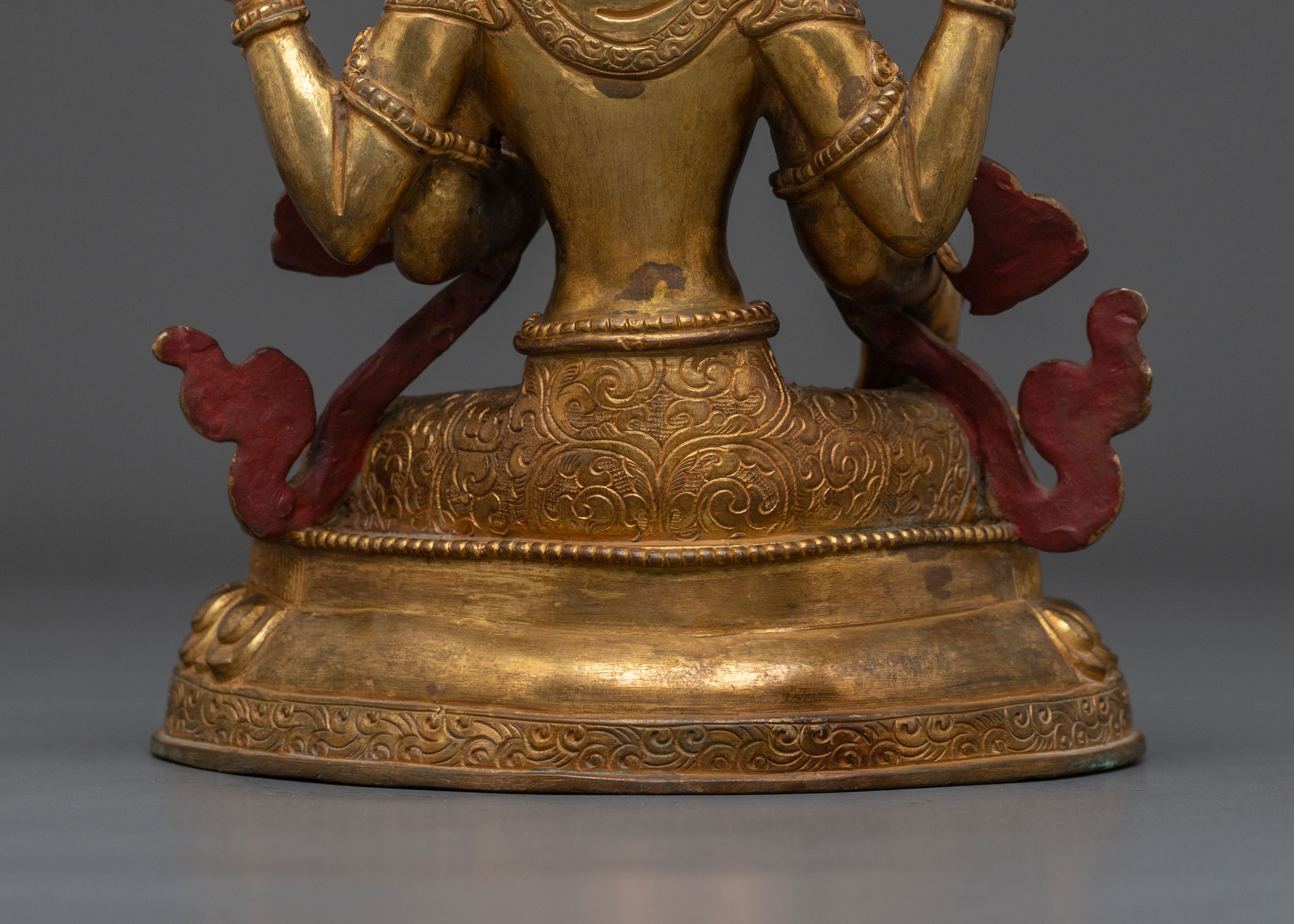 Hindu Devi Laxmi Sacred Sculpture: Sacred Home Decor