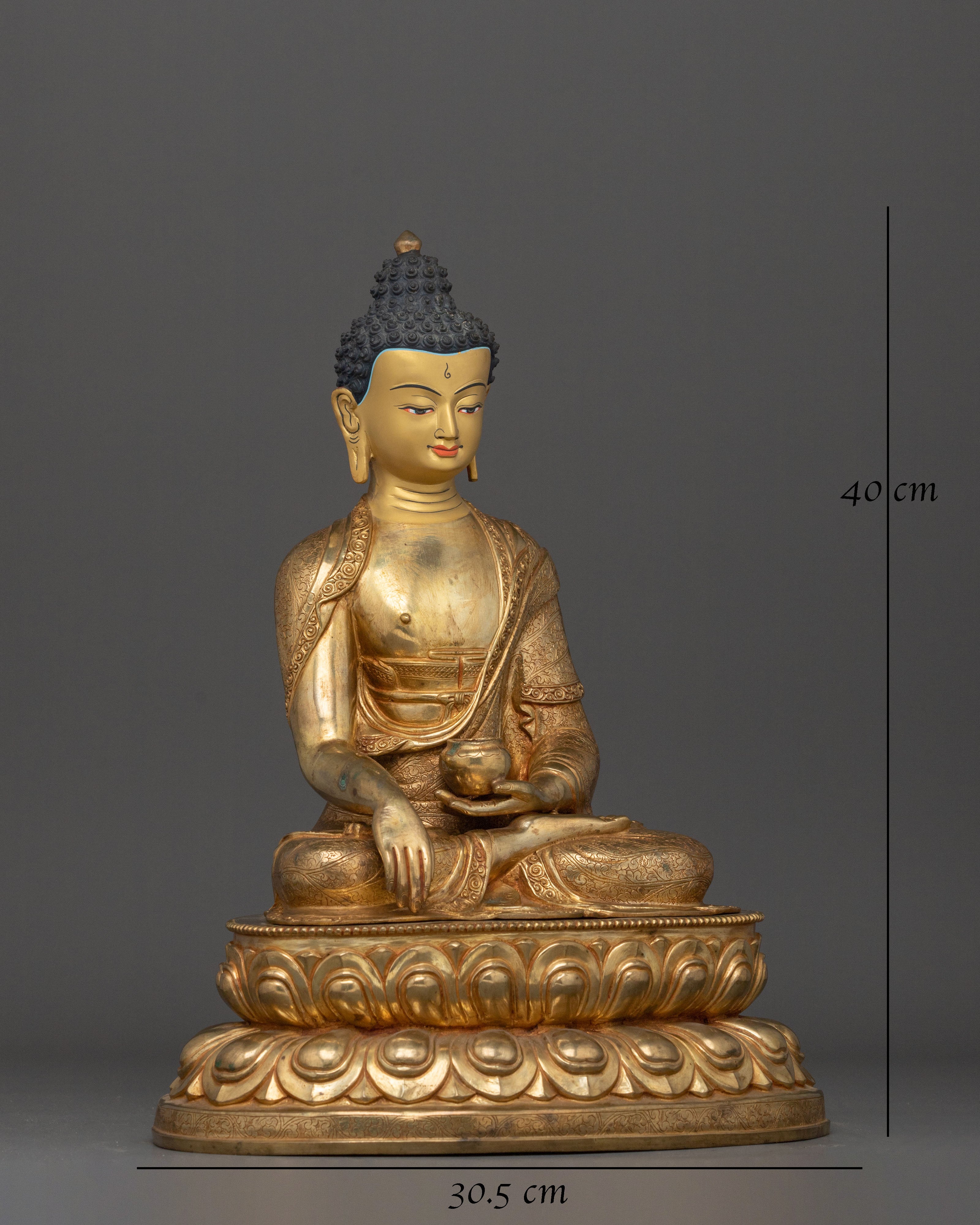 Shakyamuni Buddha Himalayan Figurine | Symbol of Enlightenment