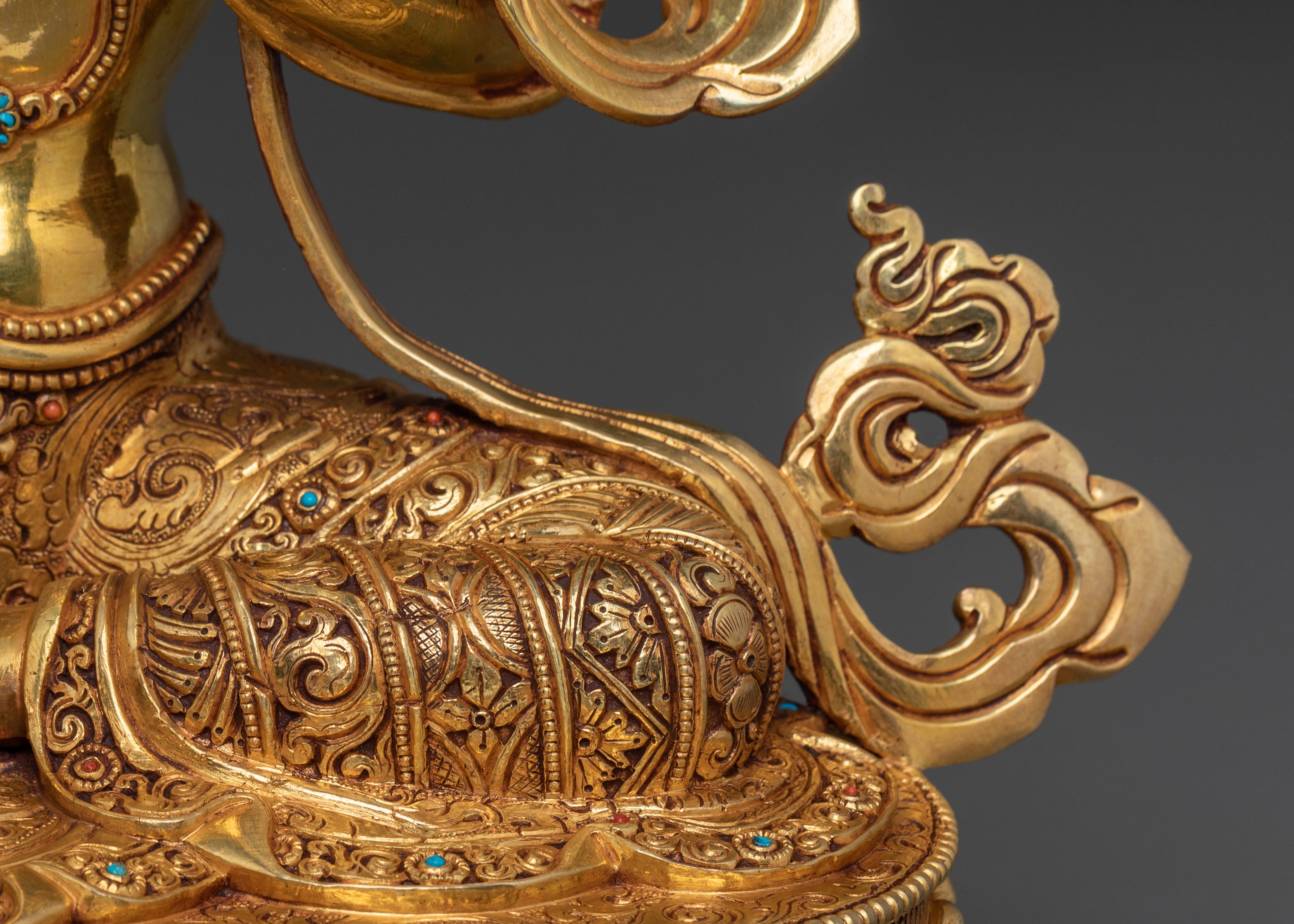 Handcrafted Green Tara Sacred Sculpture