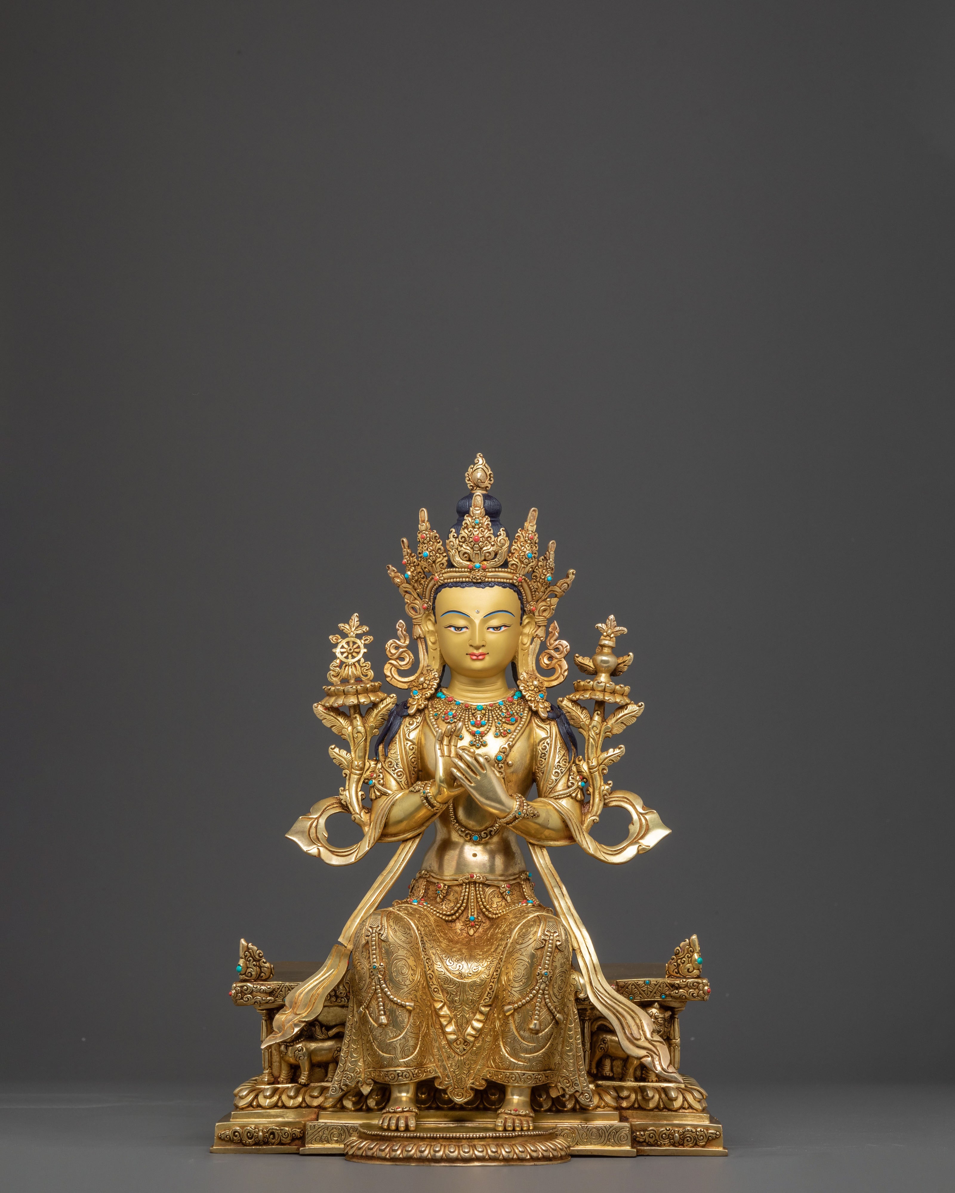 Handcrafted Maitreya Buddha Statue | A Timeless Symbol of Compassion