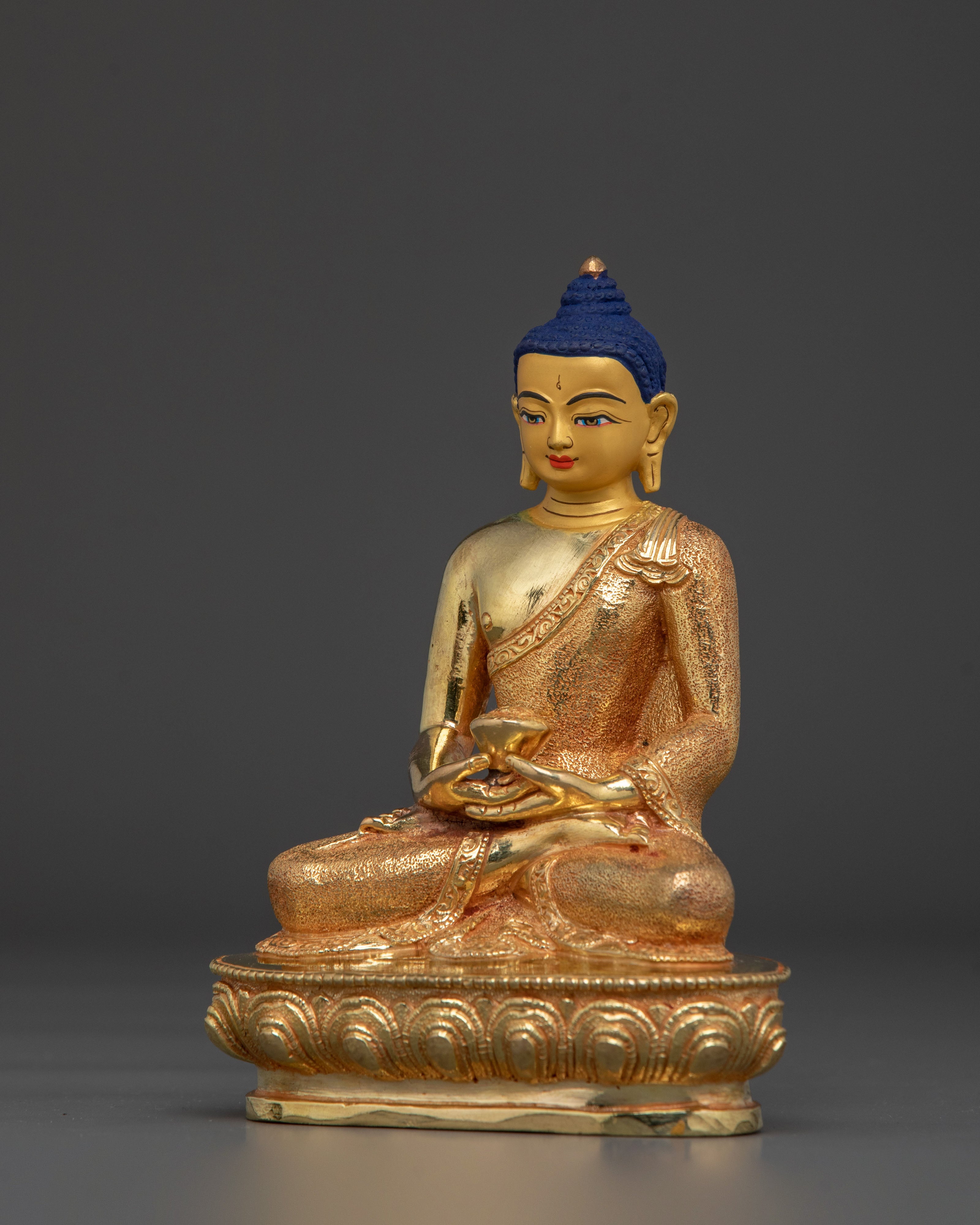 Copper Amitabha Buddha Sacred Statue | Made in Nepal