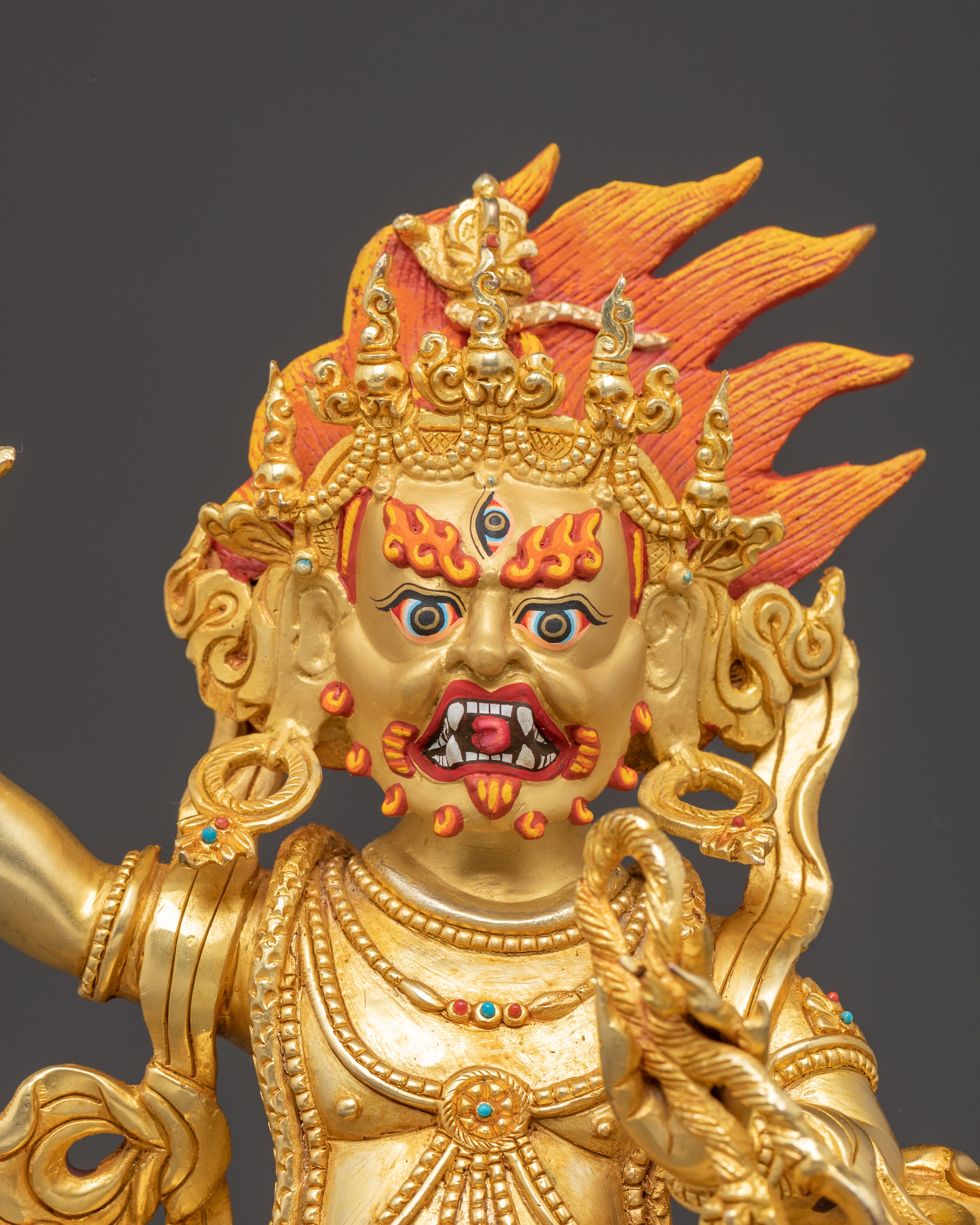 Statue of Vajrapani, The Wrathful Bodhisattva | Protector of Dharma