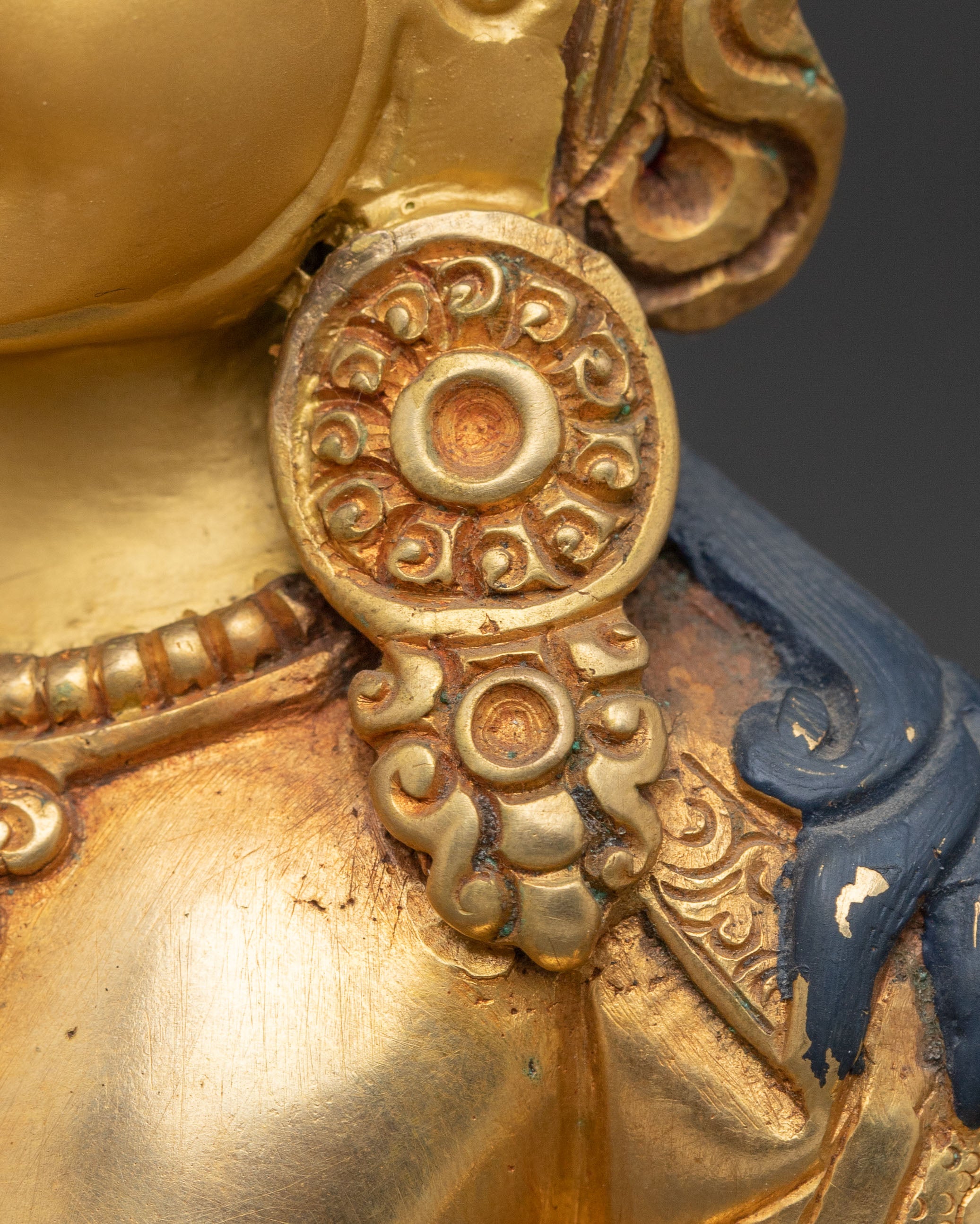 Sacred Tilopa Buddhist Statue | 24K Gold Gilded Statue