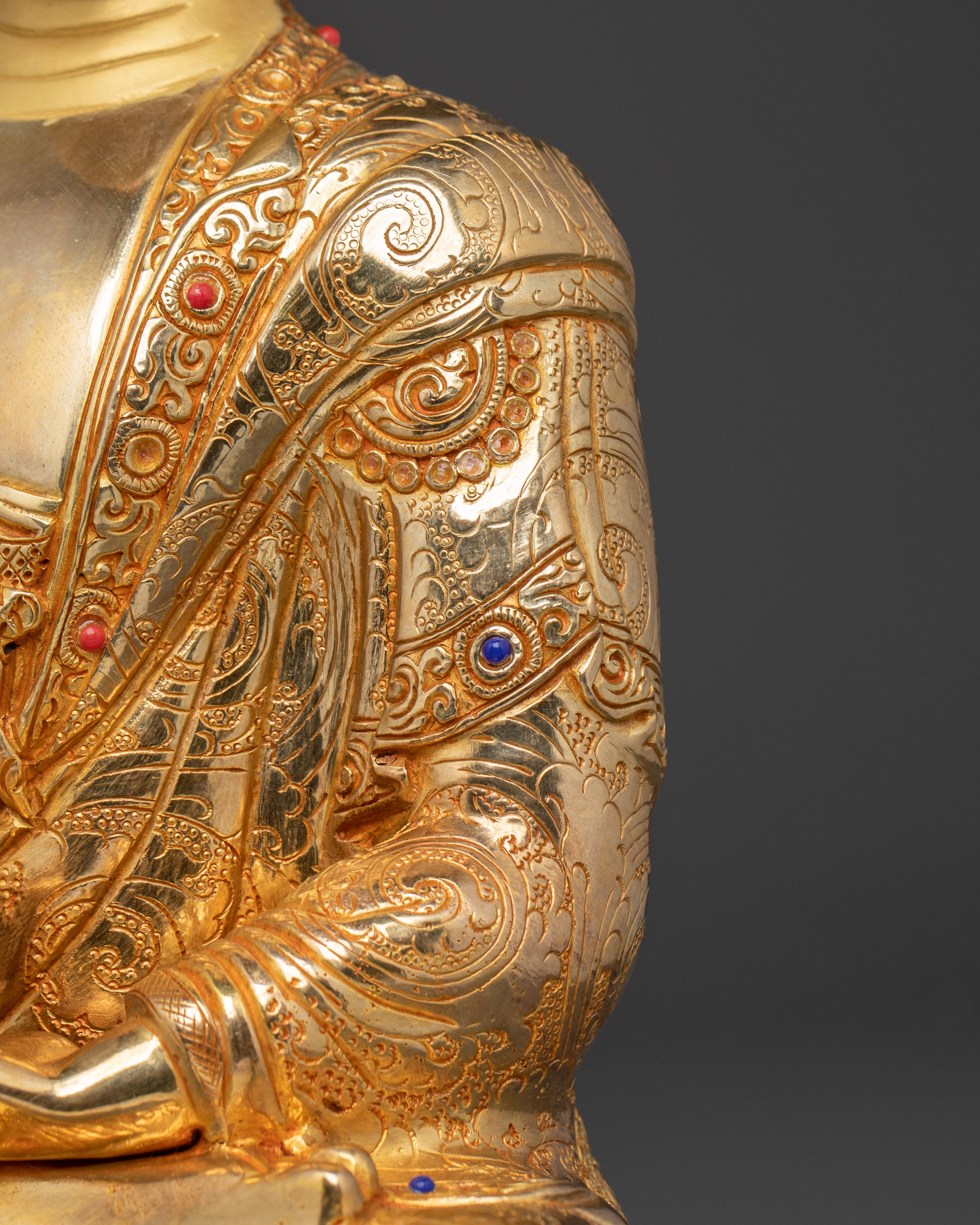 Handcrafted Shakyamuni Buddha Statue: Symbol of Power and Wisdom