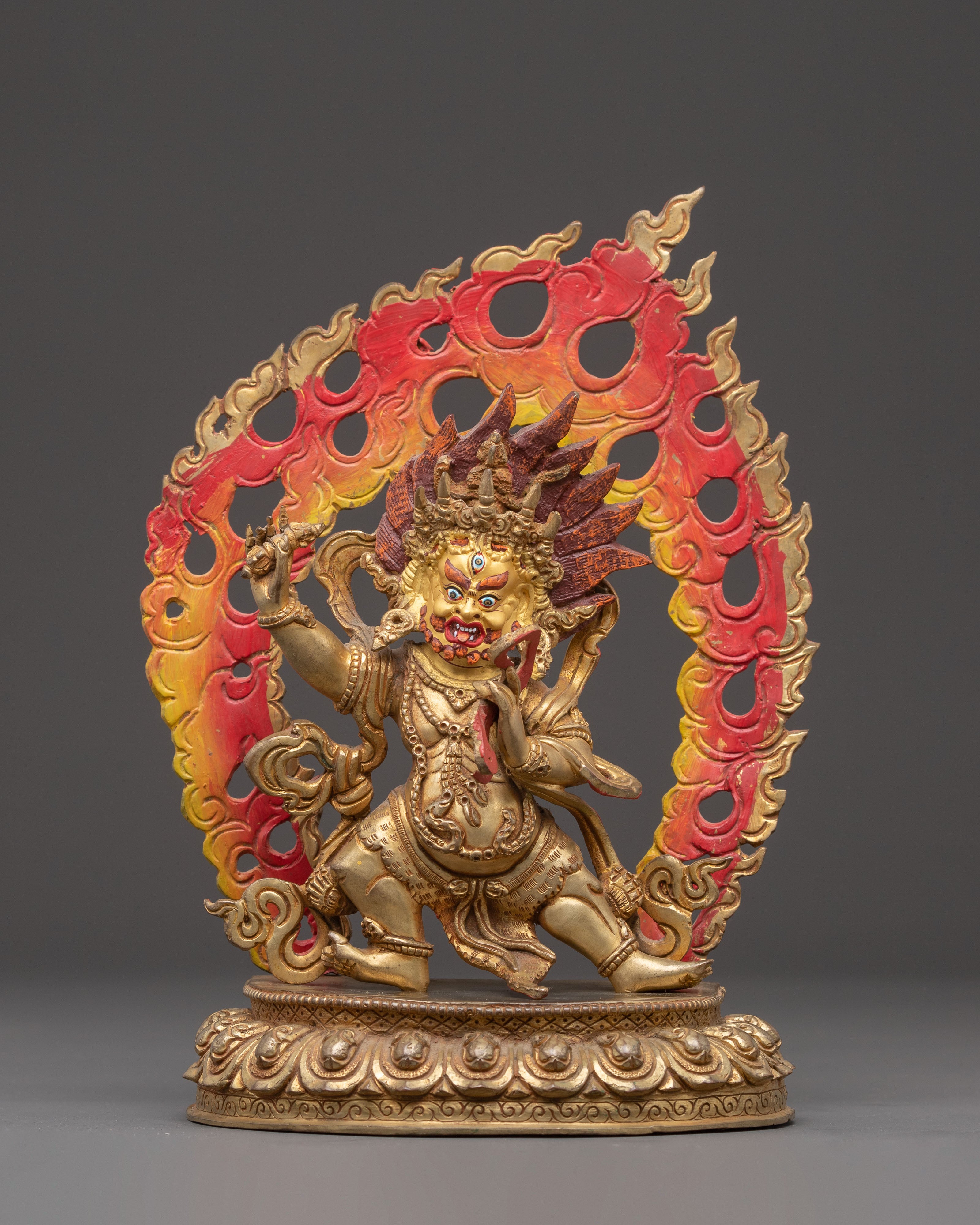 Vajrapani Sculpture, Protector of the Buddha