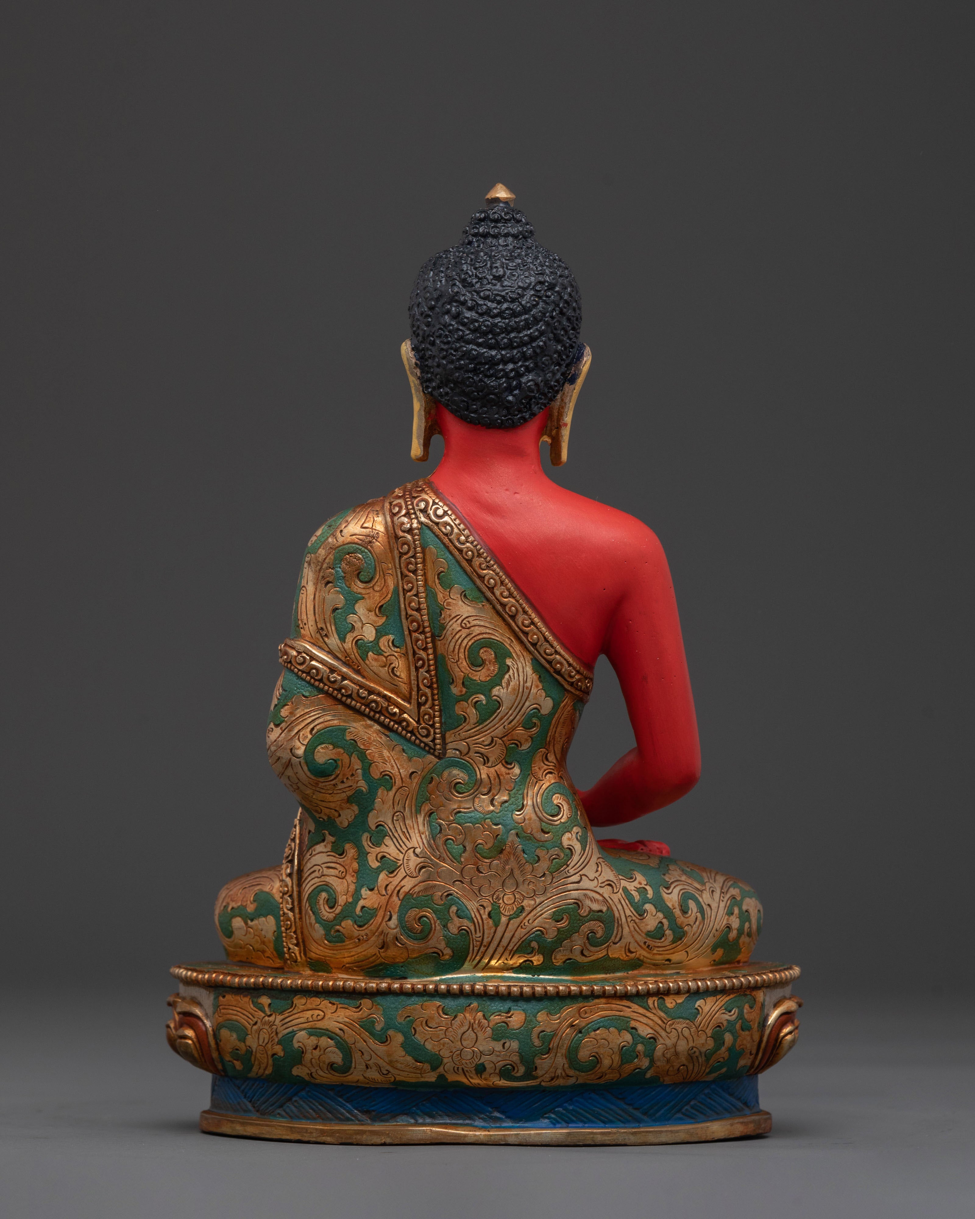 Three Buddhas Statue Set | 24K Gold Gilded Figurines