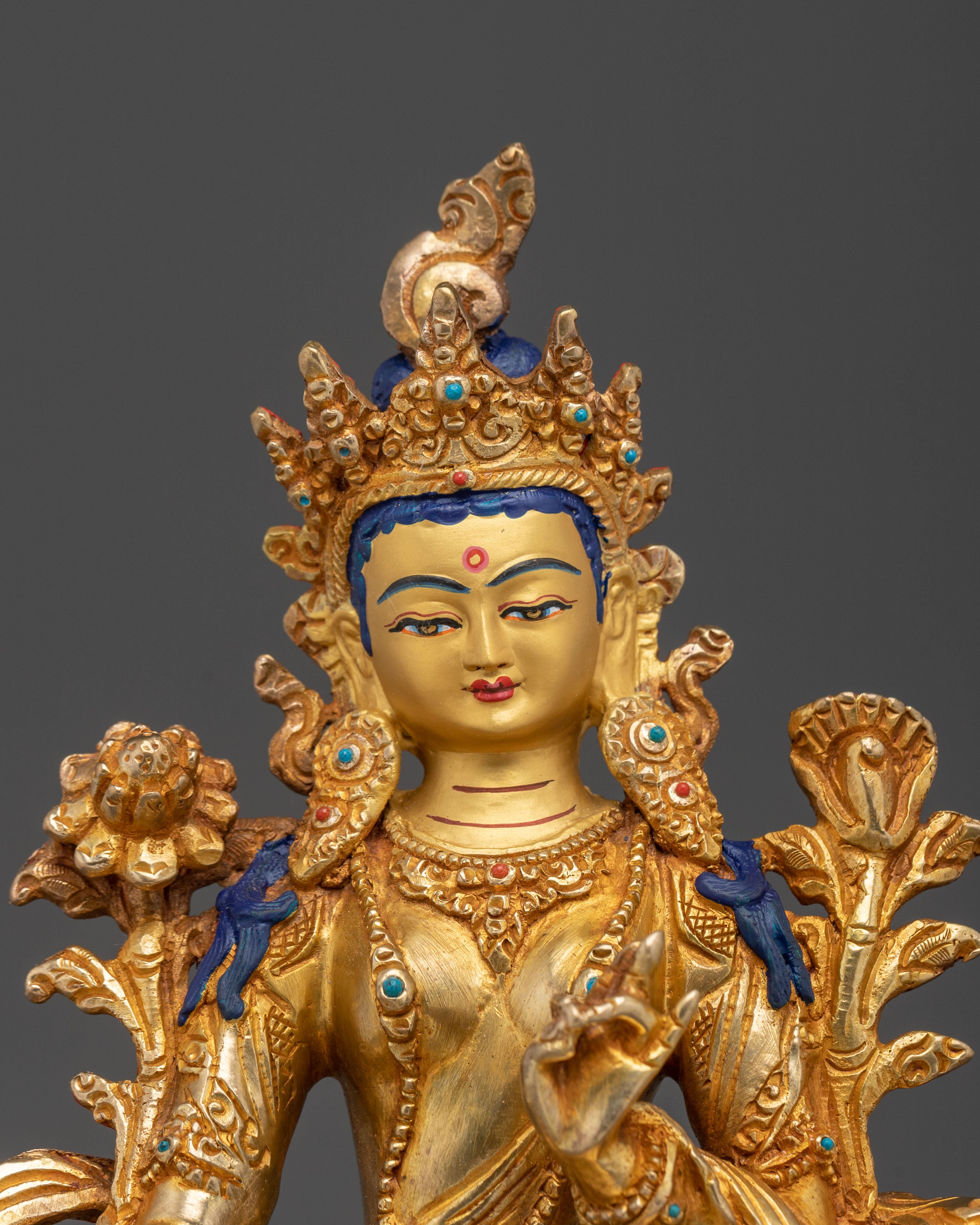 Exquisite 21 Tara Sacred Sculpture Set | Buddhist Shrine