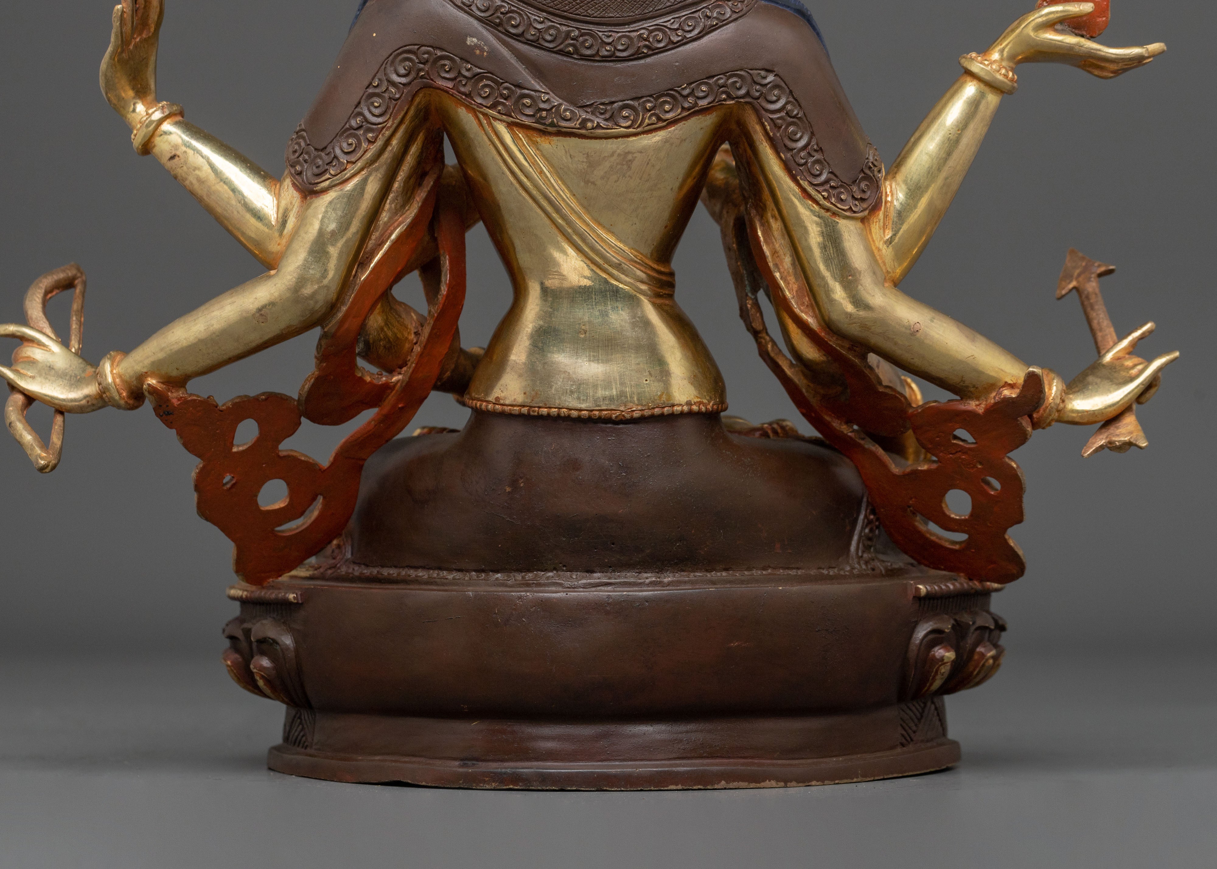 Dakini Namgyalma Statue | 24K Gold Gilded Figurine
