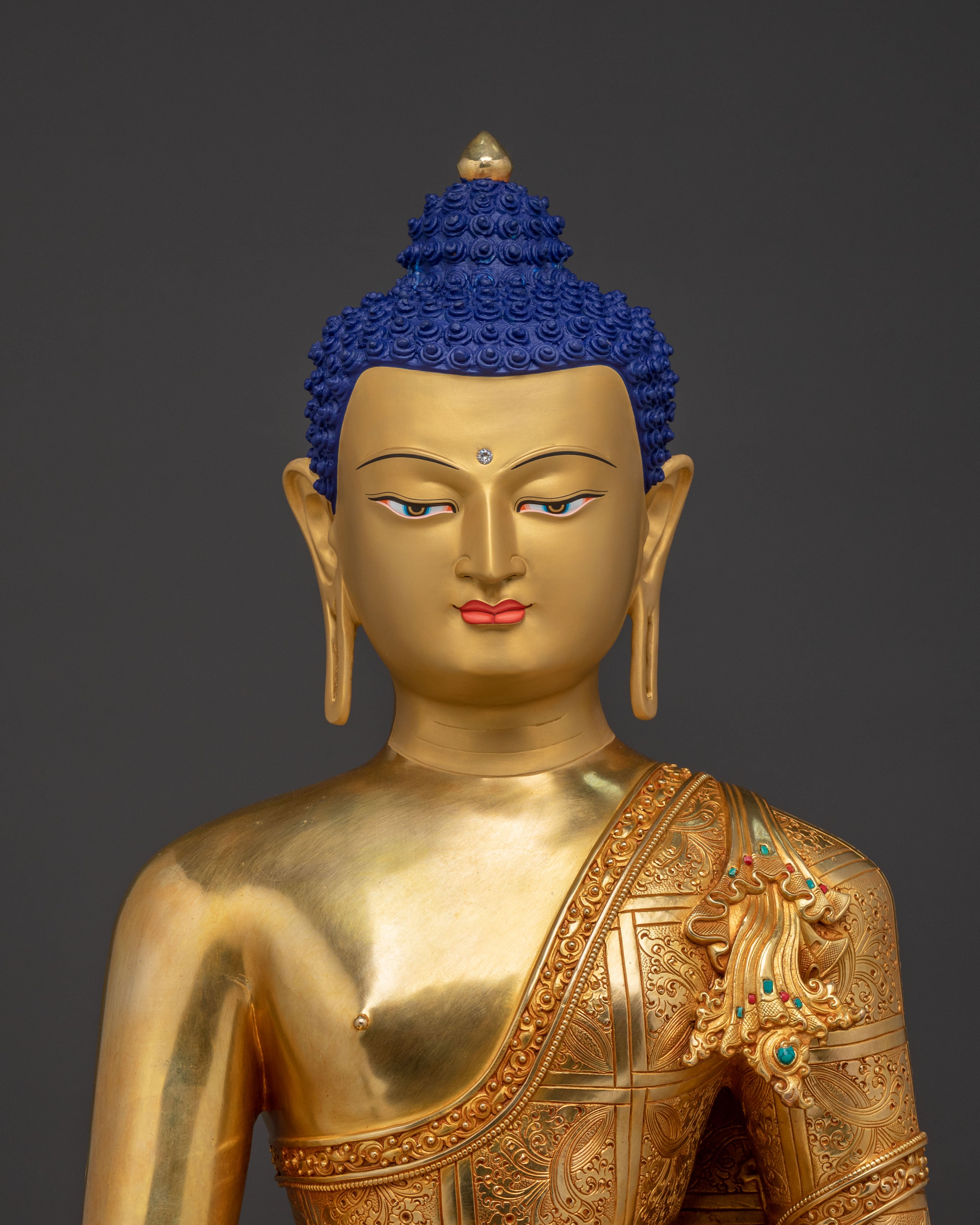 Handcrafted Shakyamuni Buddha Altar Decor Statue