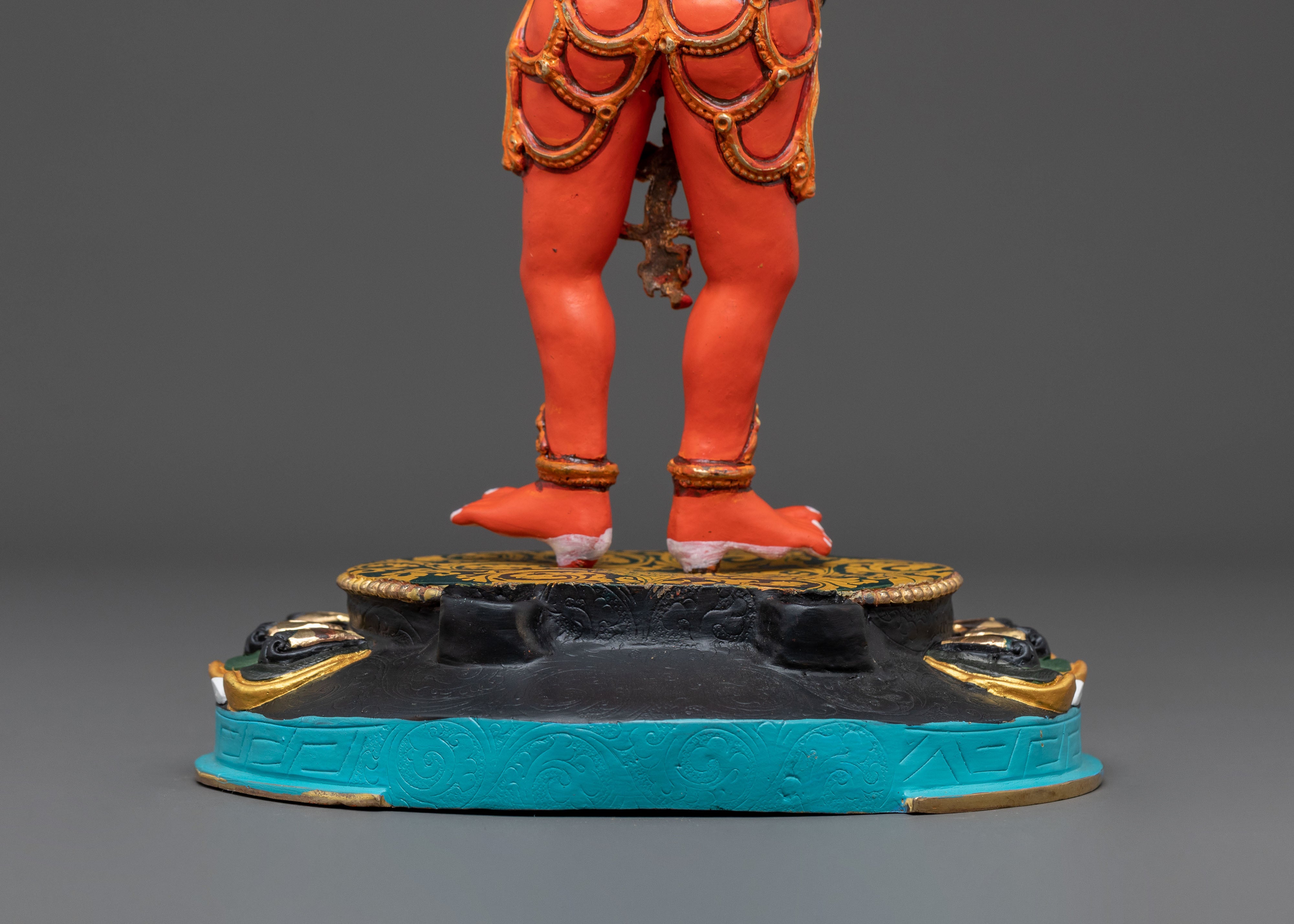 Buddhist Deity Damchen Gyalmo Statue