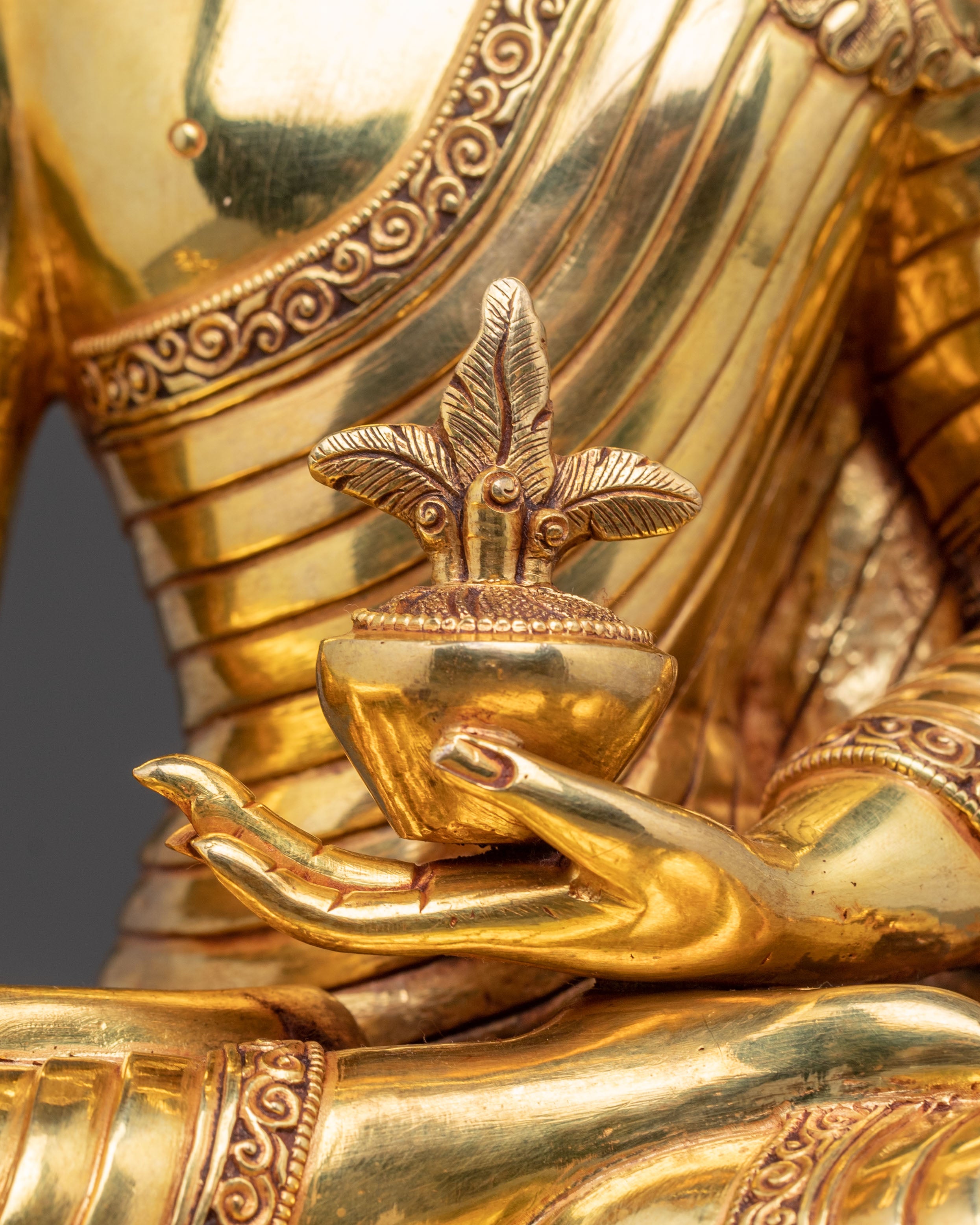 Radiant Three Buddha Statue Set | Shakyamuni, Amitabha, & Medicine Buddha