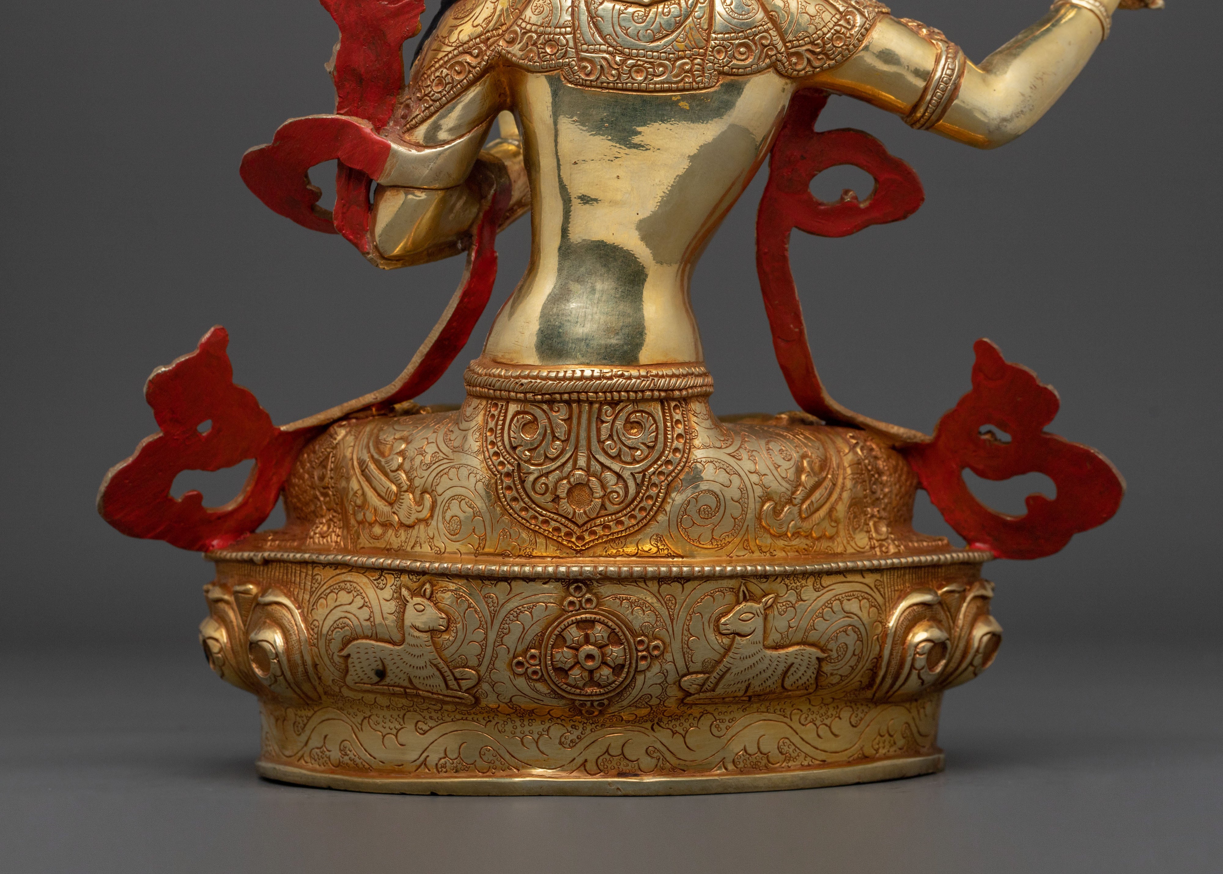 Handcrafted Manjushri Spiritual Statue | Radiant Wisdom