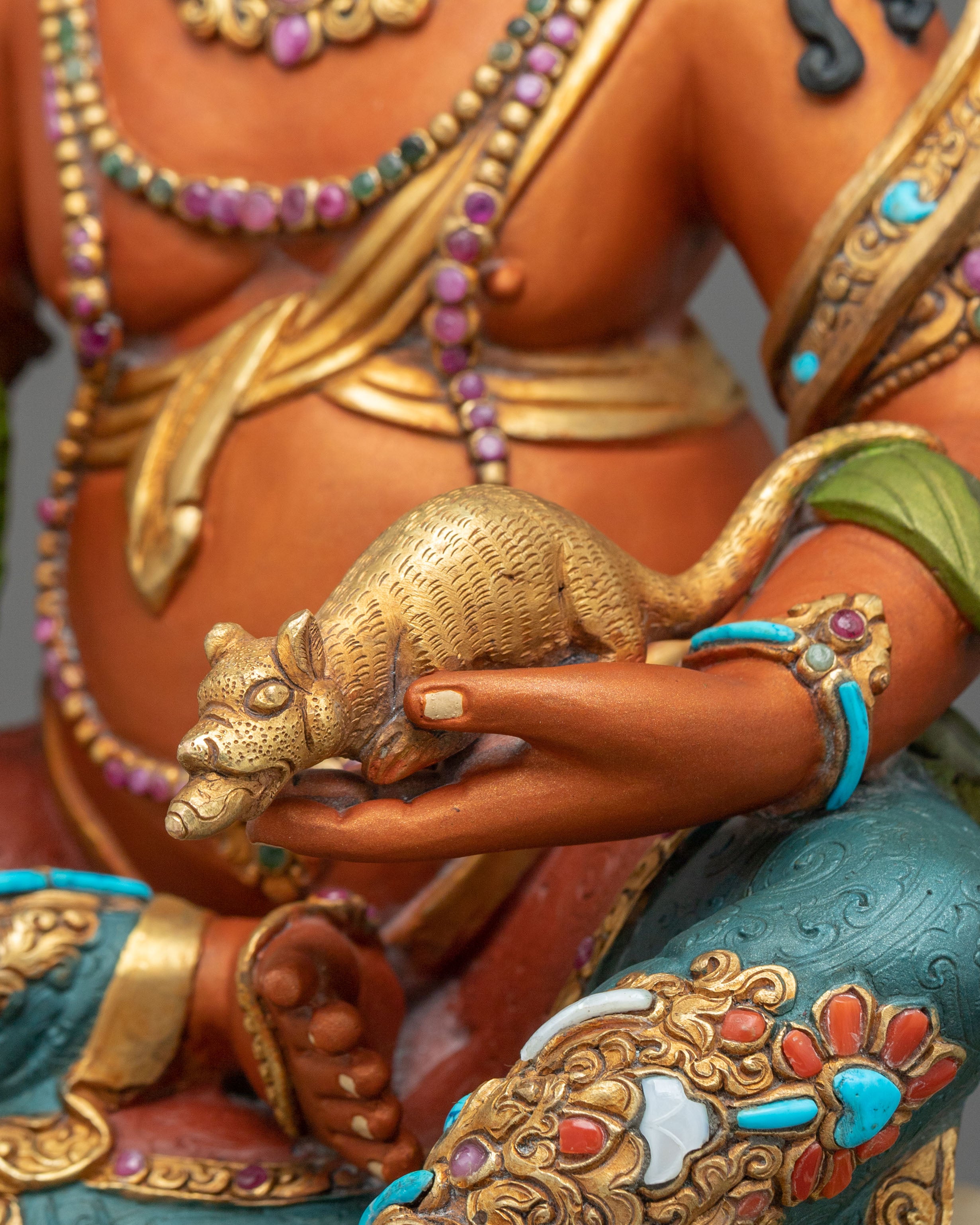 Namtoshe Statue | Handcrafted 24K Gold Gilded Deity