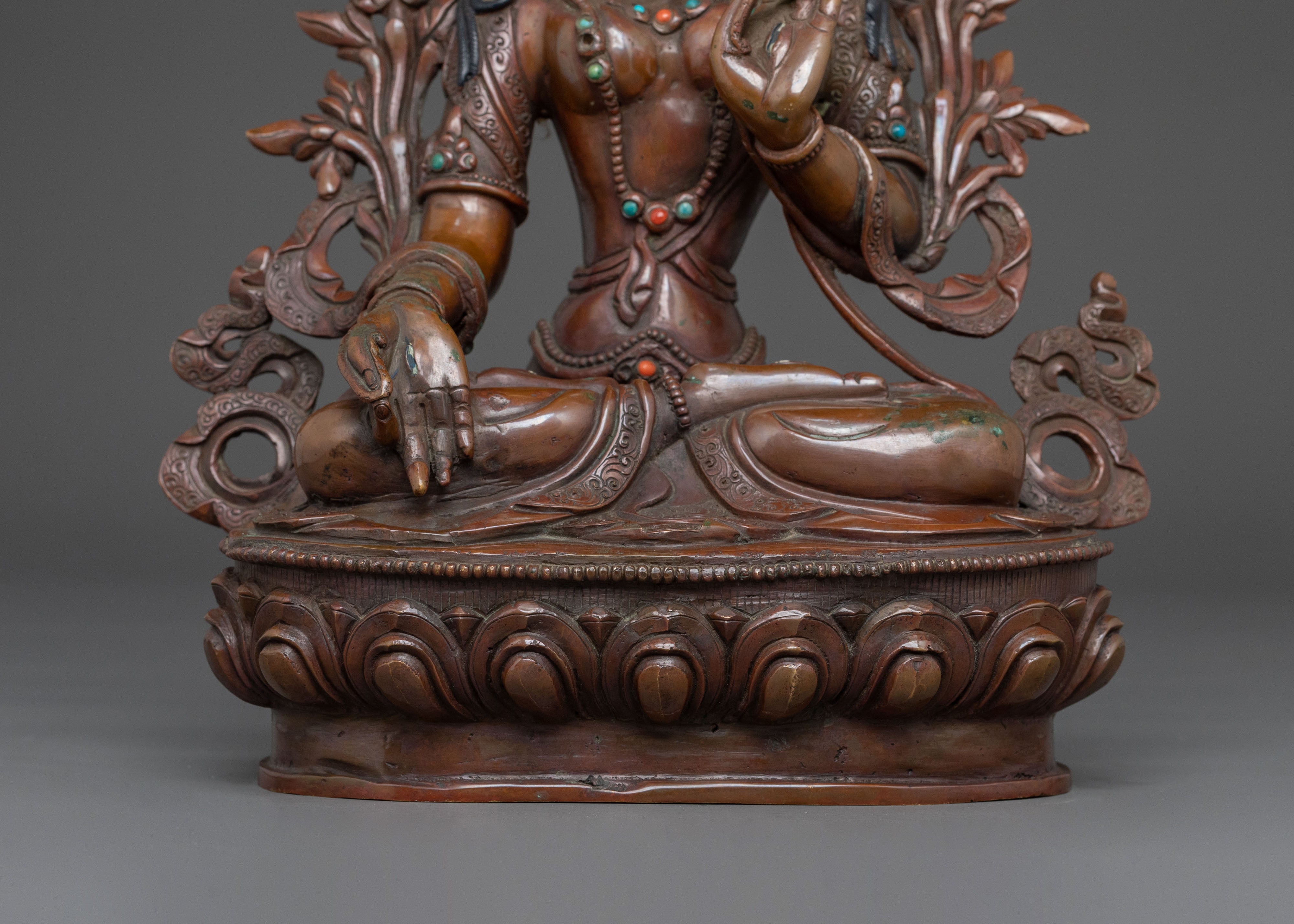 White Tara Sacred Statue | Divine Guardian