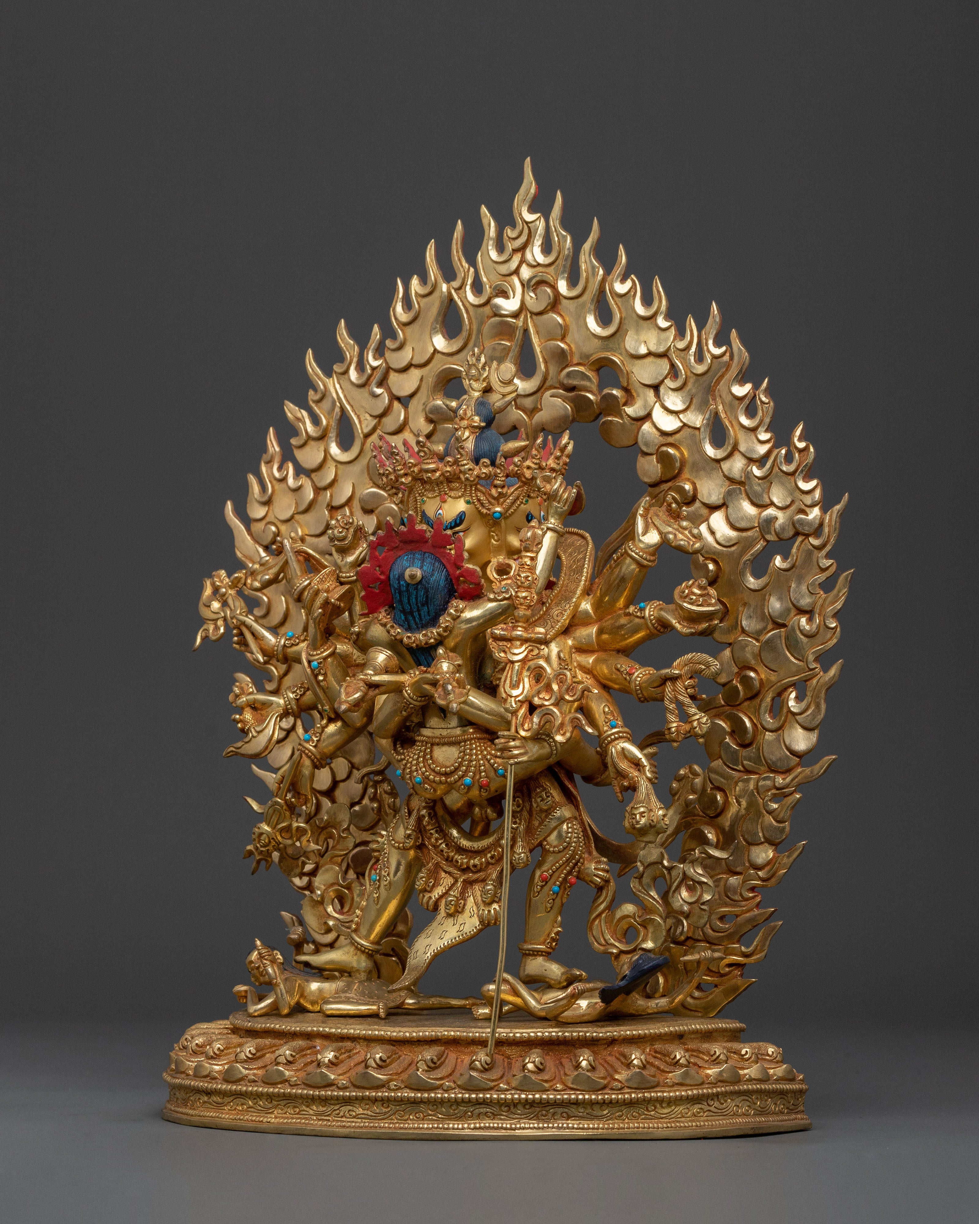 Chakrasamvara Statue with Vajravarahi | Sacred Union