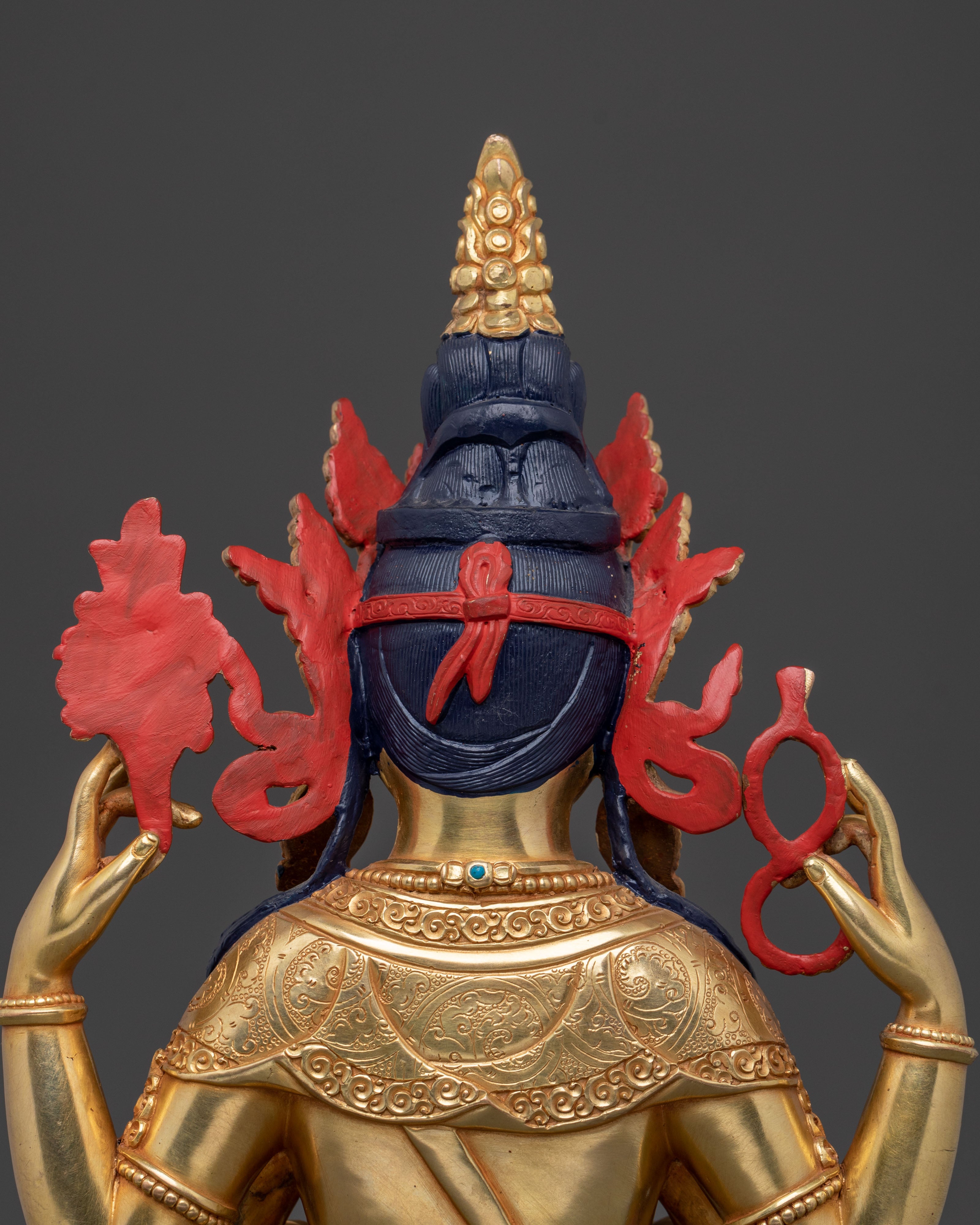 Handcrafted Avalokiteshvara Sculpture | Sacred Icon