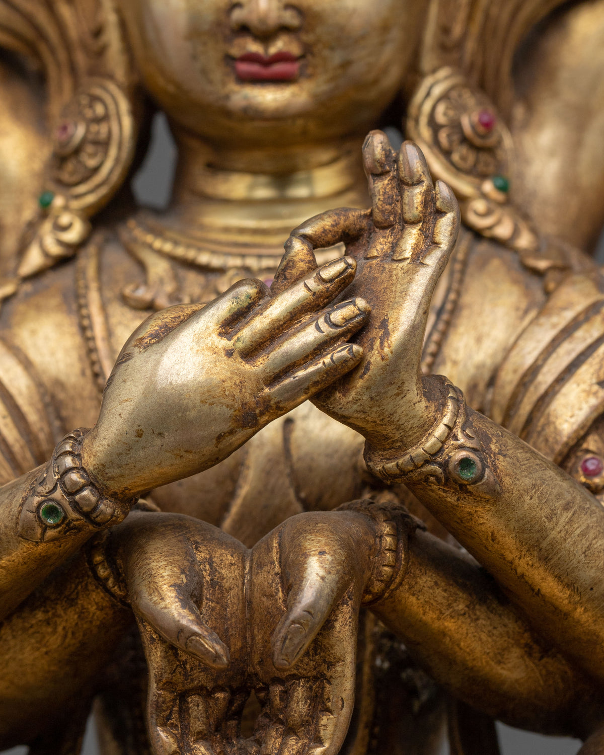 Namasangati Copper Statue | Serene Craftsmanship